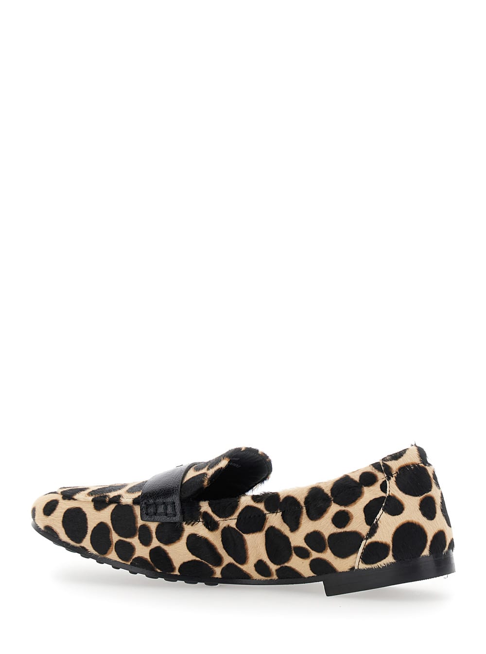 Tory Burch Animal Print Pony Skin Loafers In Animal Print