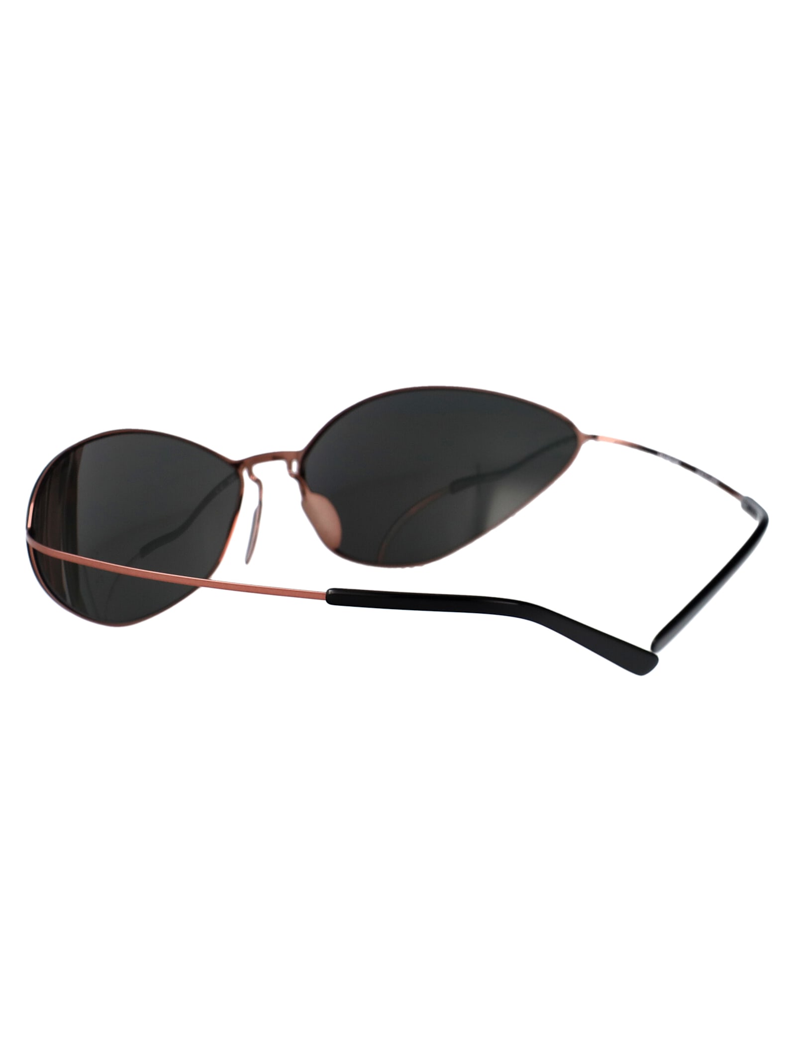Balenciaga Eyewear Cat-eye Frame Sunglasses In Brown-brown-bronze