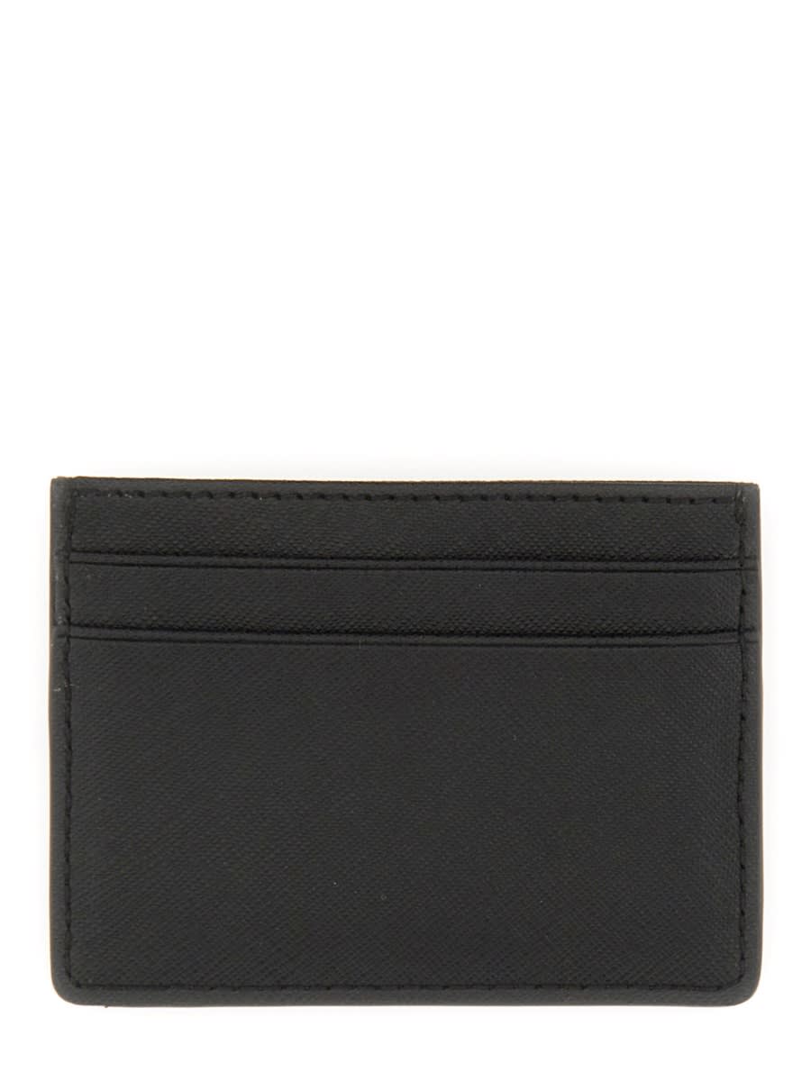 Hugo Boss Leather Wallet In Black