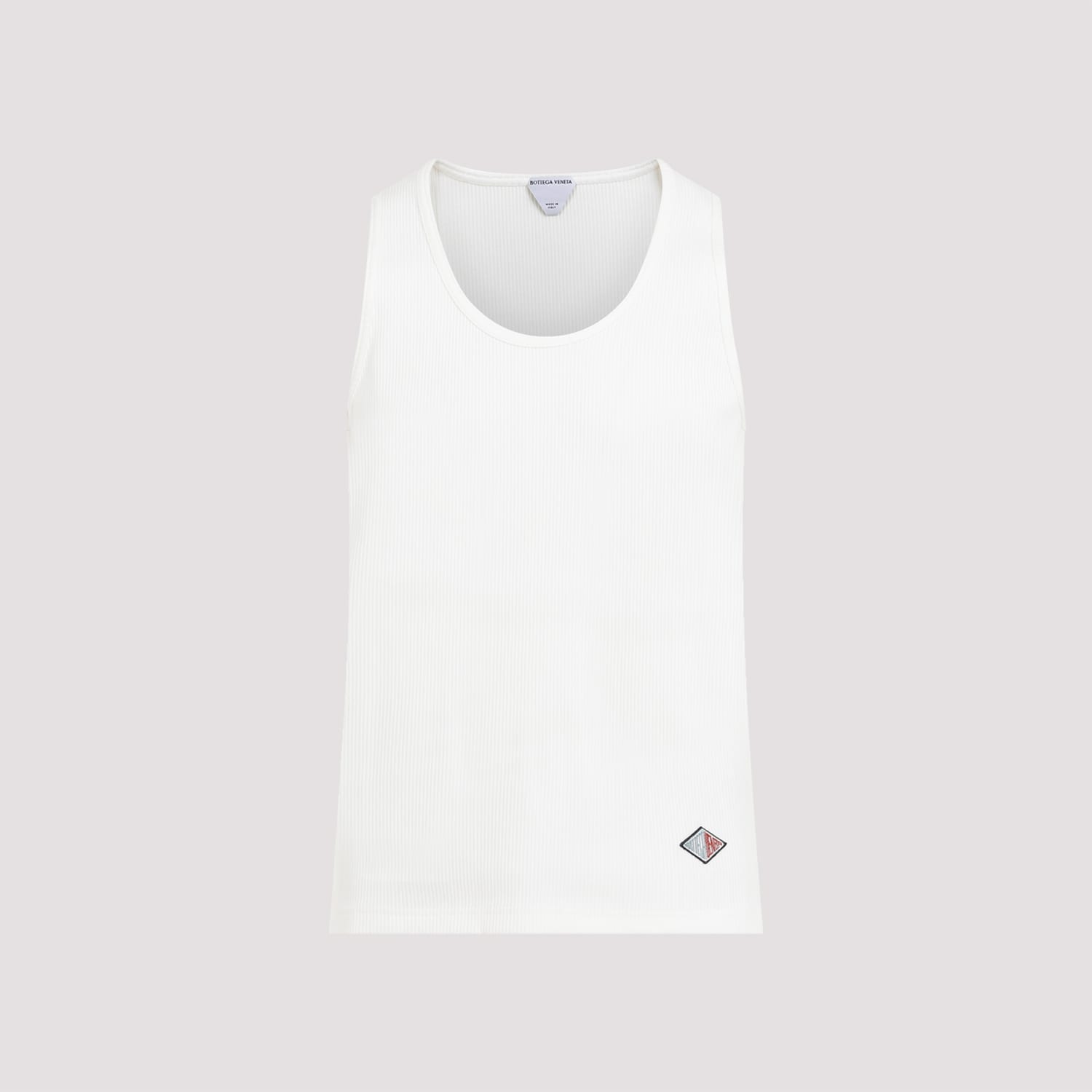 Shop Bottega Veneta Tank Top In Chalk