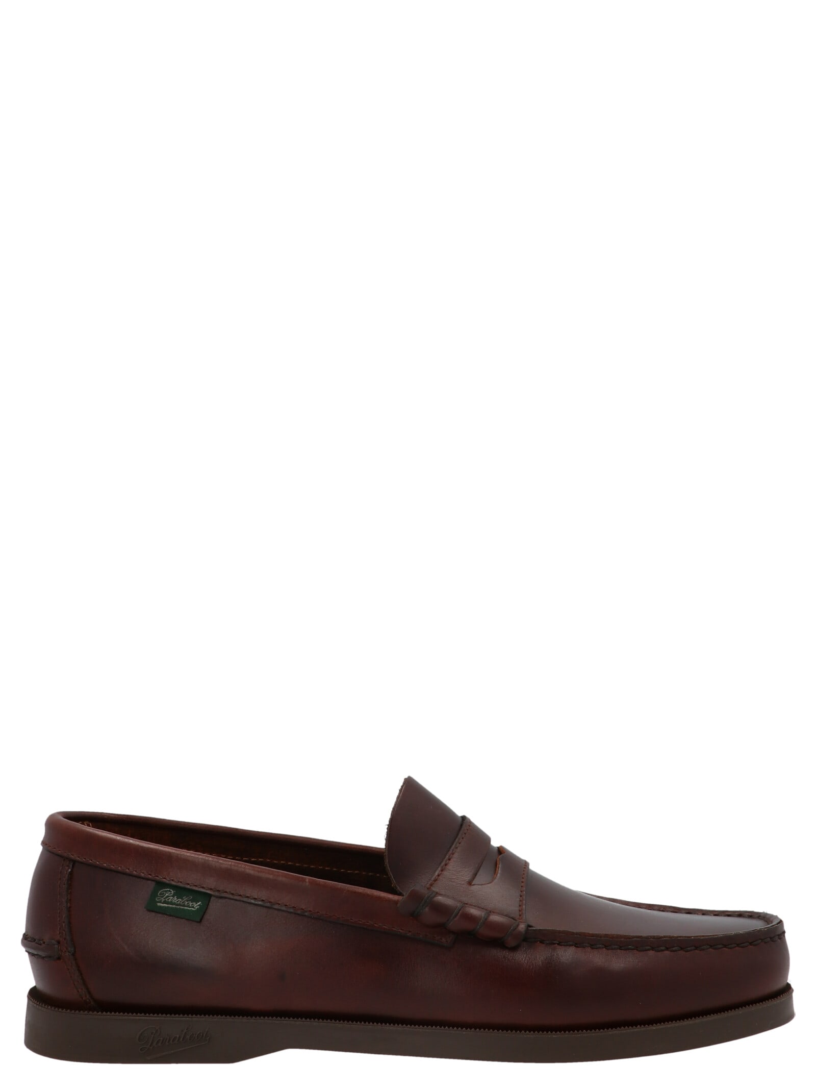 Shop Paraboot Coreaux Loafers In Brown