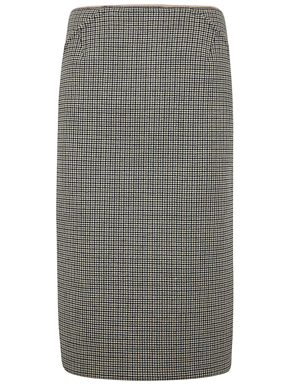 Shop N°21 Micro Galles Pencil Skirt In Brown Beige