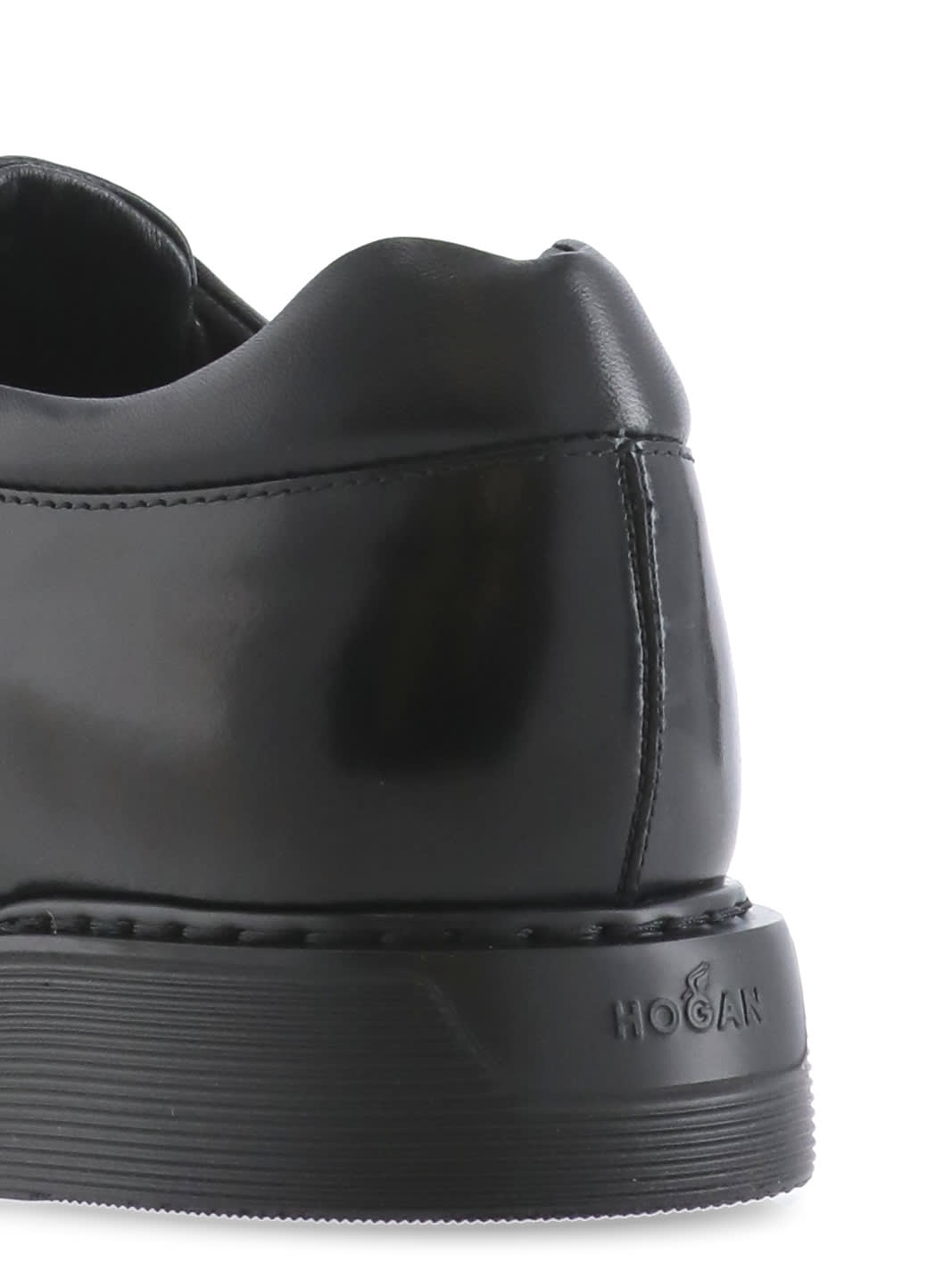 Hogan H576 Lace-up Shoes In Black