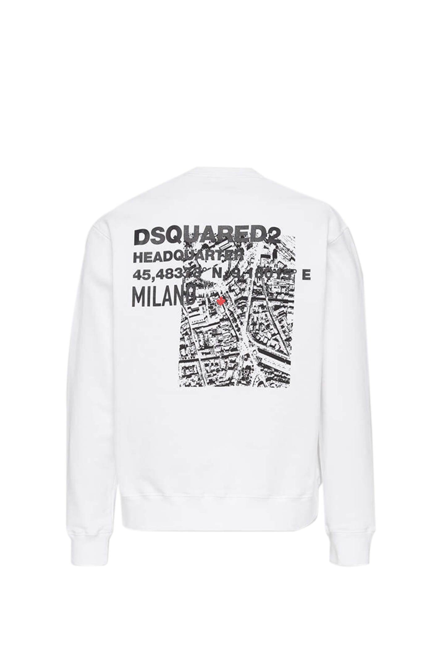 Shop Dsquared2 Sweatshirt In White