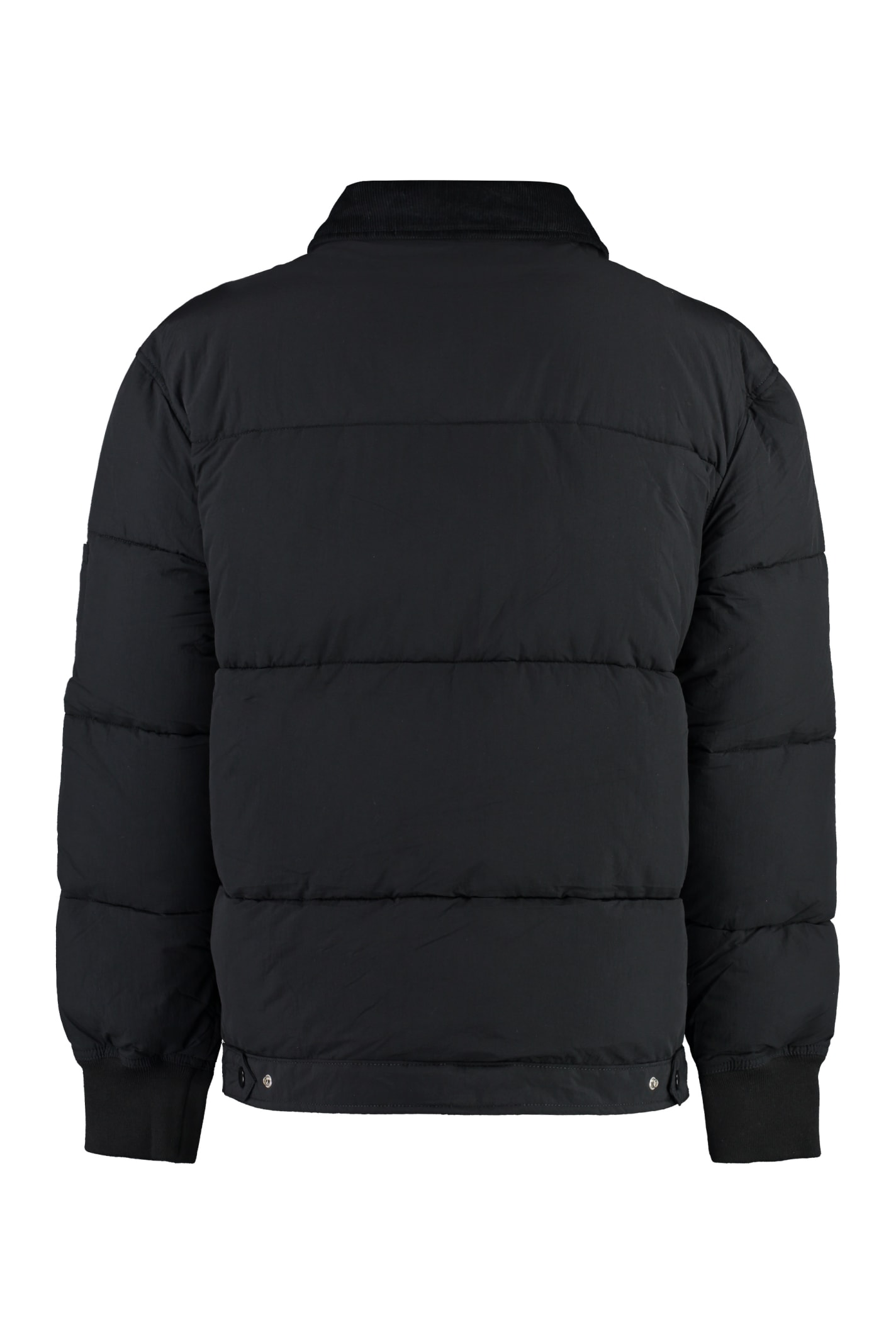 Shop Dickies Overbrook Eisenhower Full Zip Down Jacket In Black