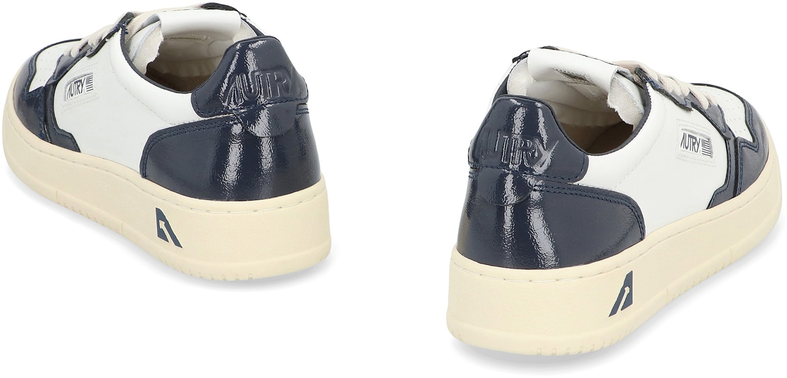 Autry Medalist Leather Low-top Sneakers In White
