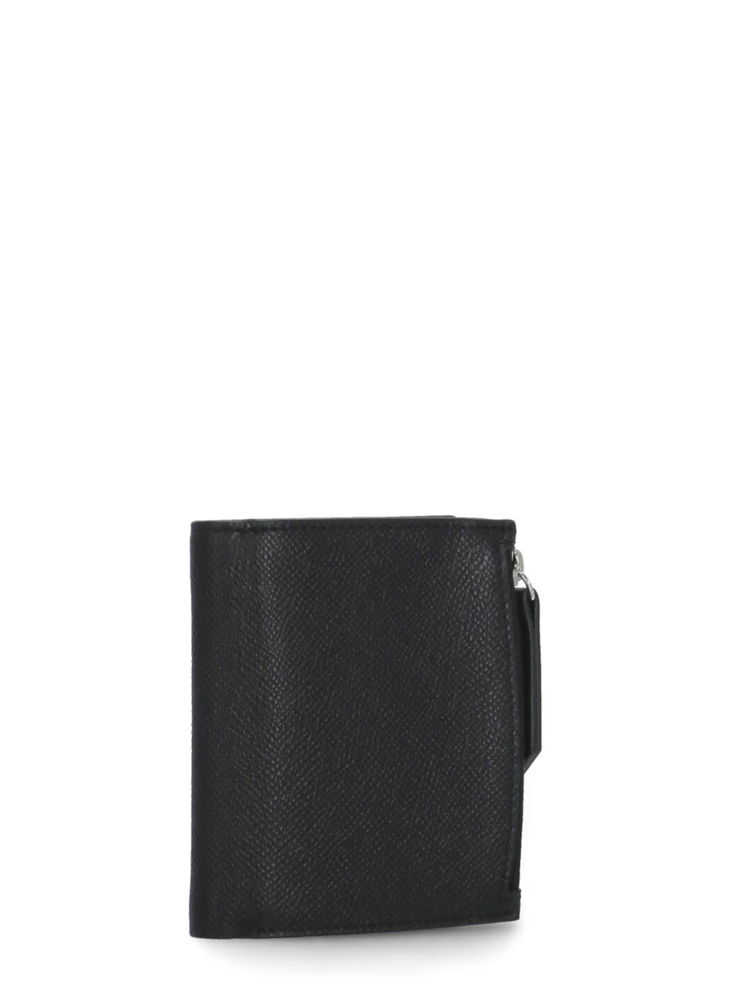 Shop Maison Margiela Four Stitches Wallet In Black