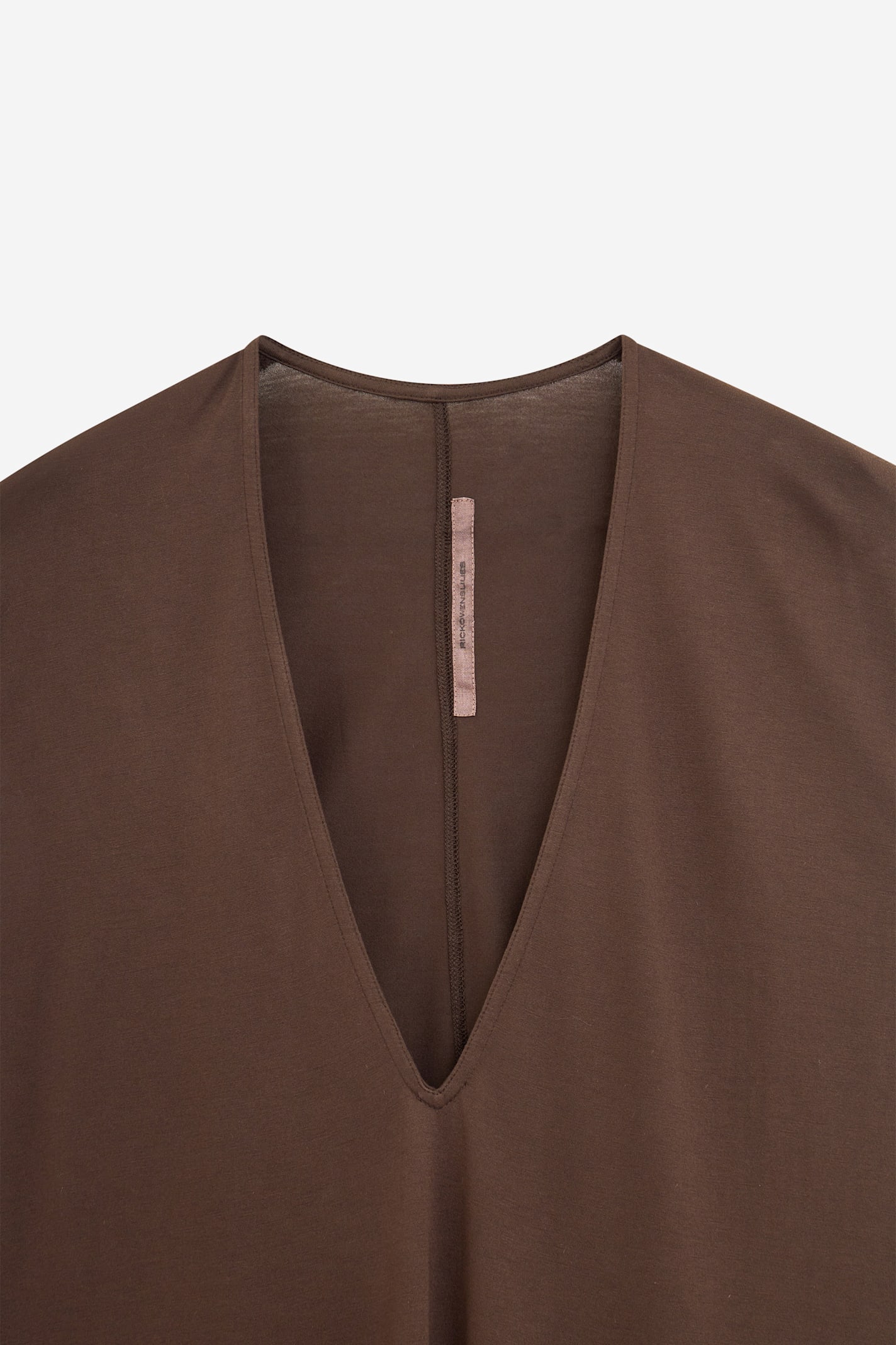 Rick Owens Dylan Topwear In Brown