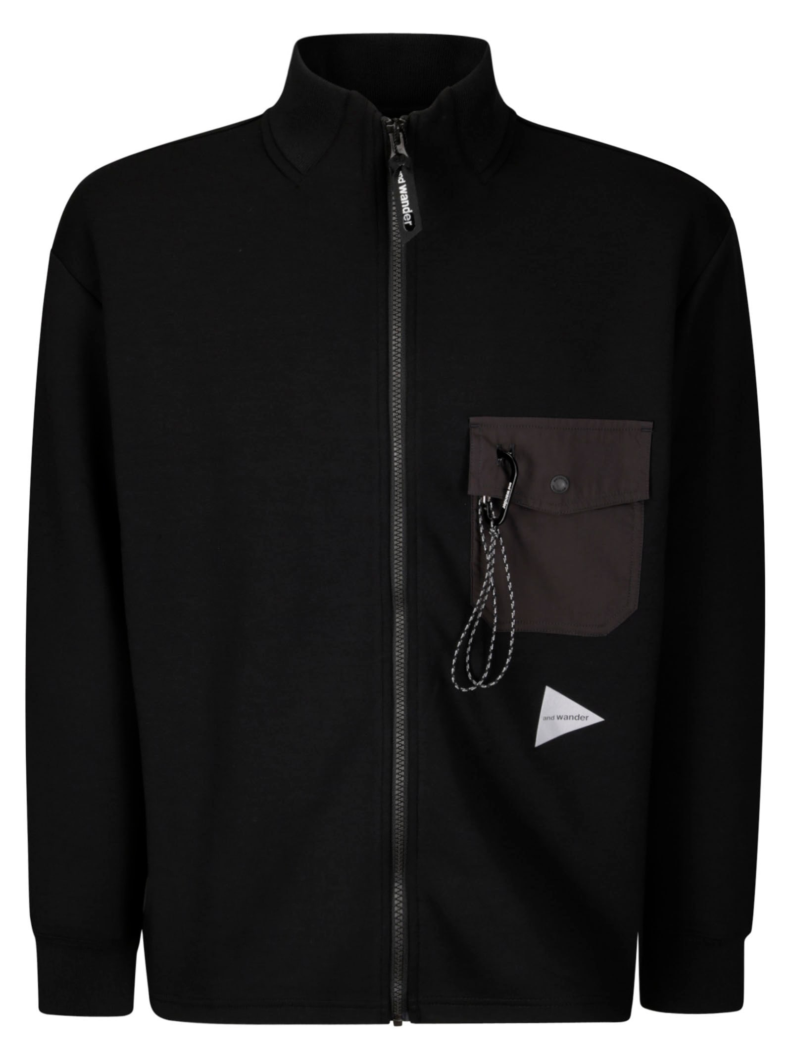 Shop And Wander 74 Airly Warm Full Zip In Black