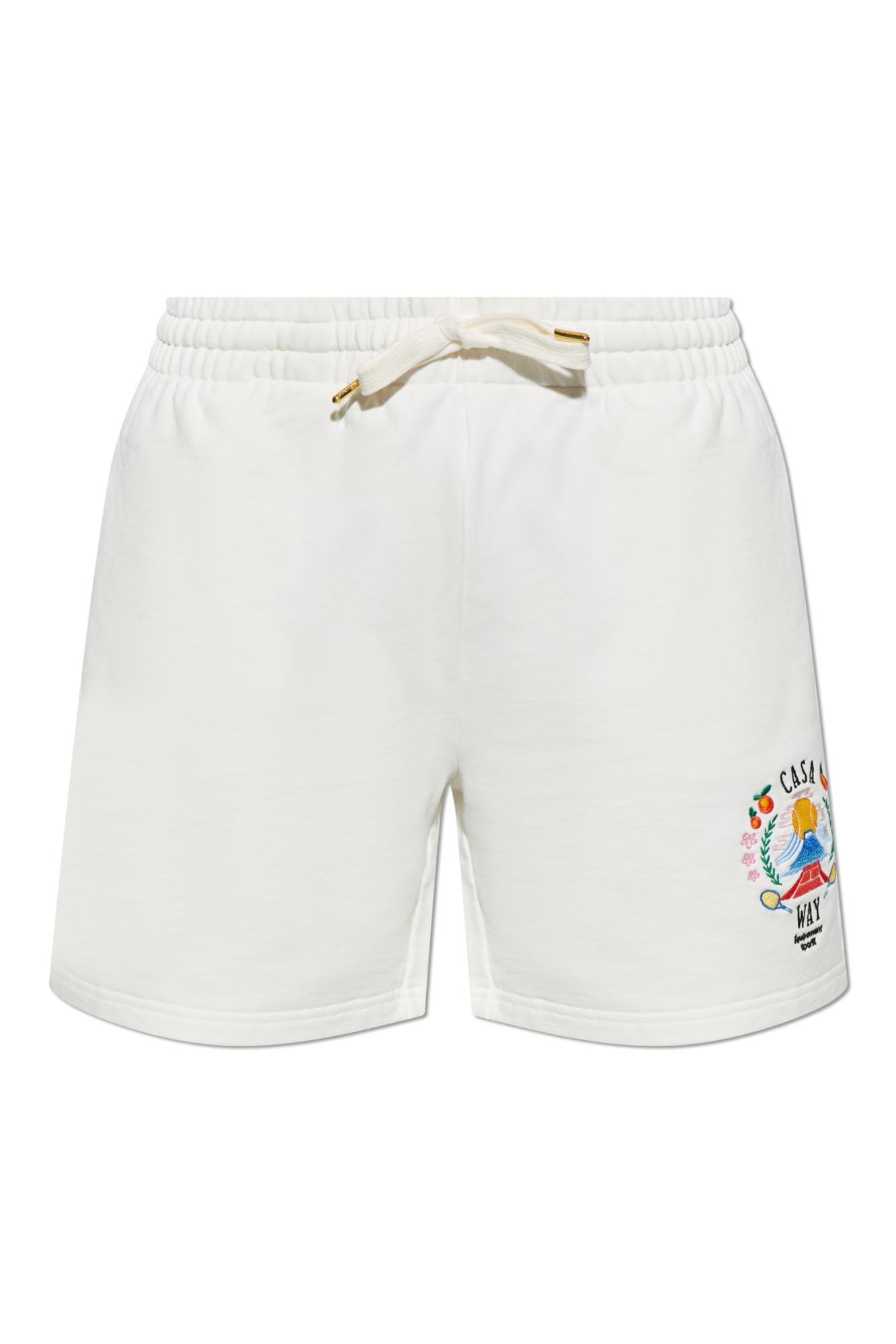 Casablanca Shorts With Embroidery
