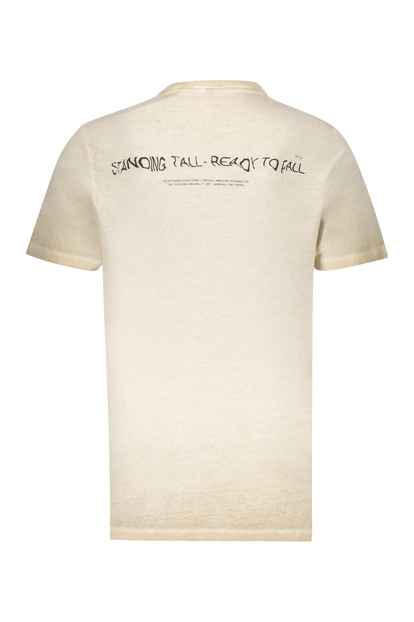 Iso.poetism Photograph-print T-shirt In Neutrals
