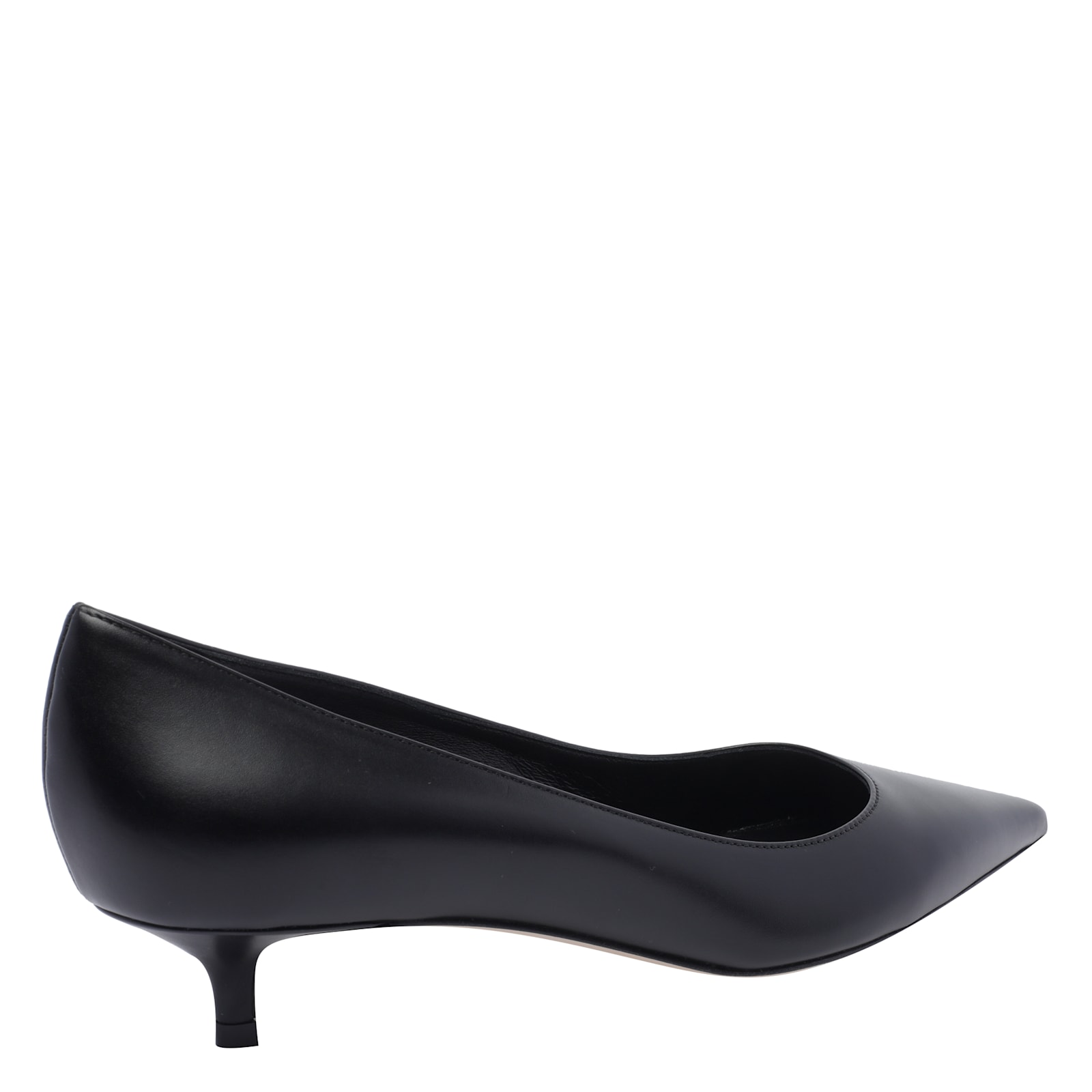 Jimmy Choo 50mm Amelia Pointed-toe Kitten-heel Pumps