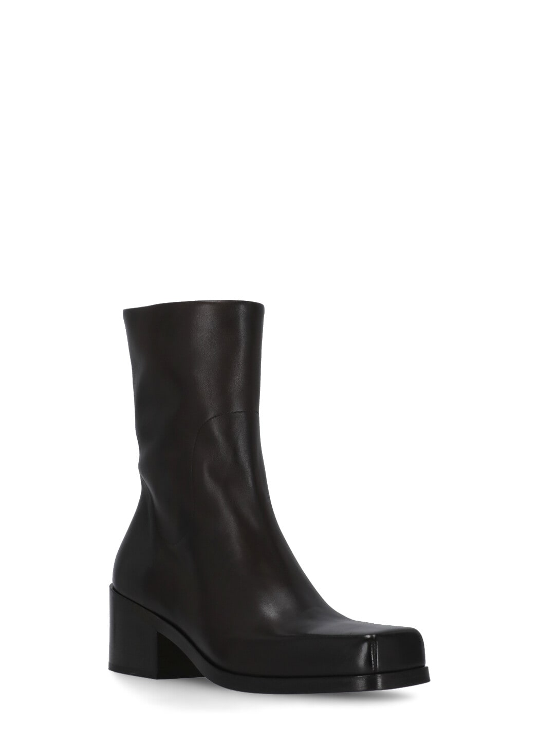 Shop Marsèll Leather Ankle Boots In Brown