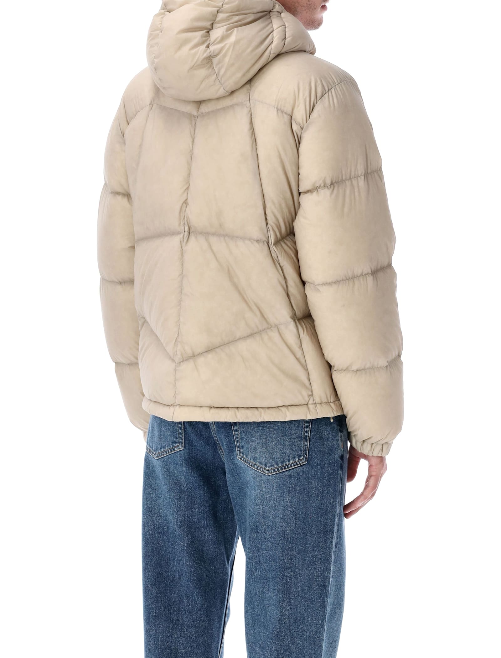 K-way Quill Thermo Light Ripstop Down Jacket In Brown