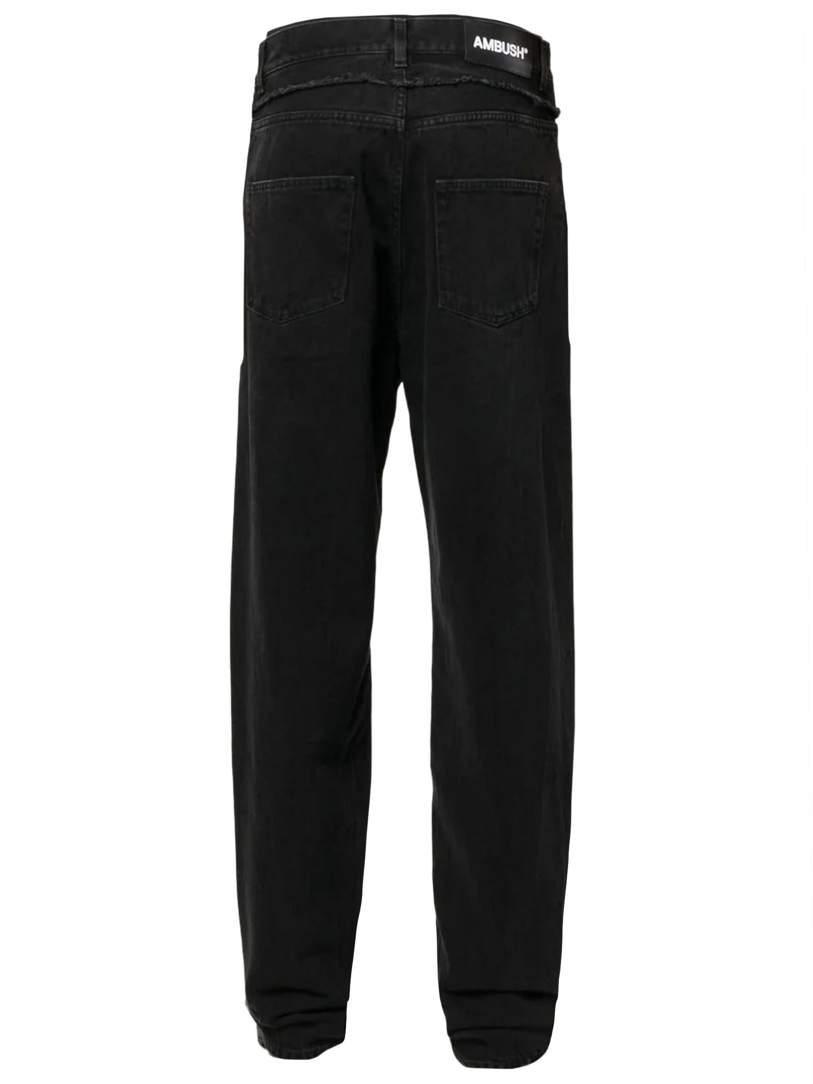 Ambush Jeans With Five Pockets In Nero
