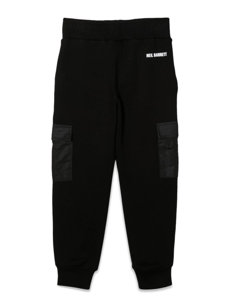Shop Neil Barrett Sweatpants In Black