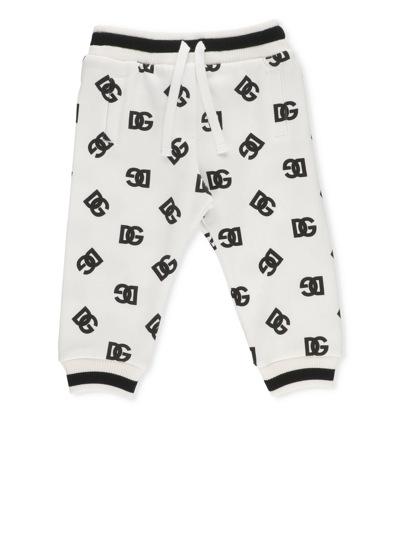 Dolce & Gabbana Pants With Logo Print
