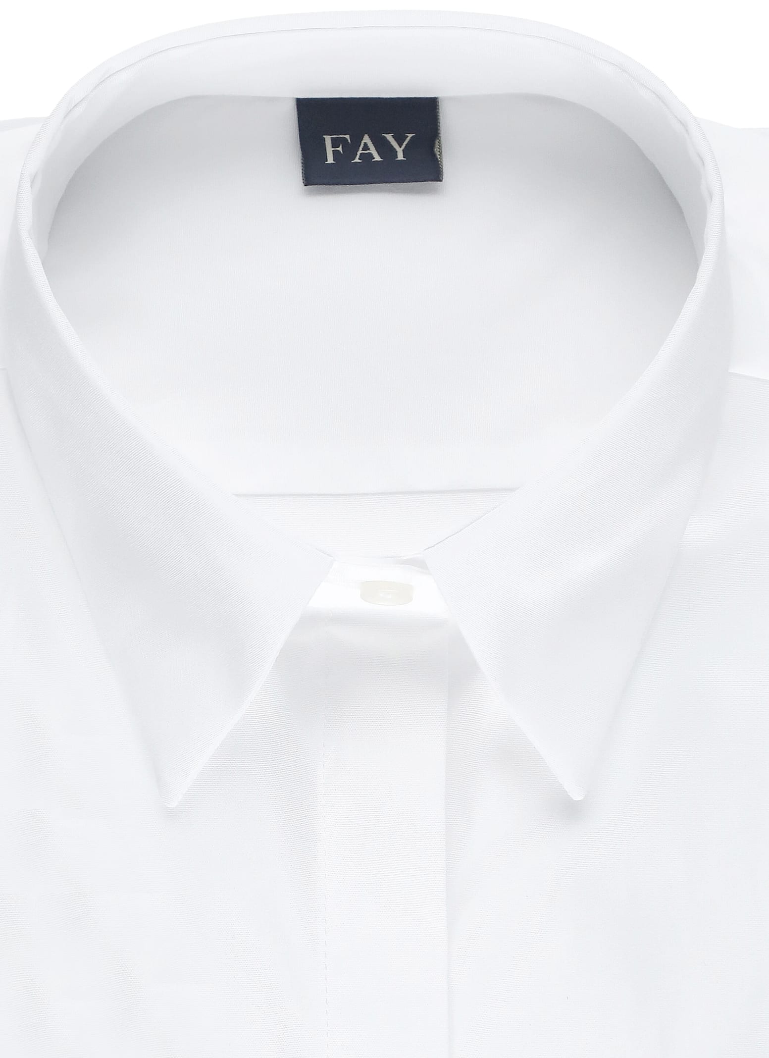 Fay Cotton Shirt In White