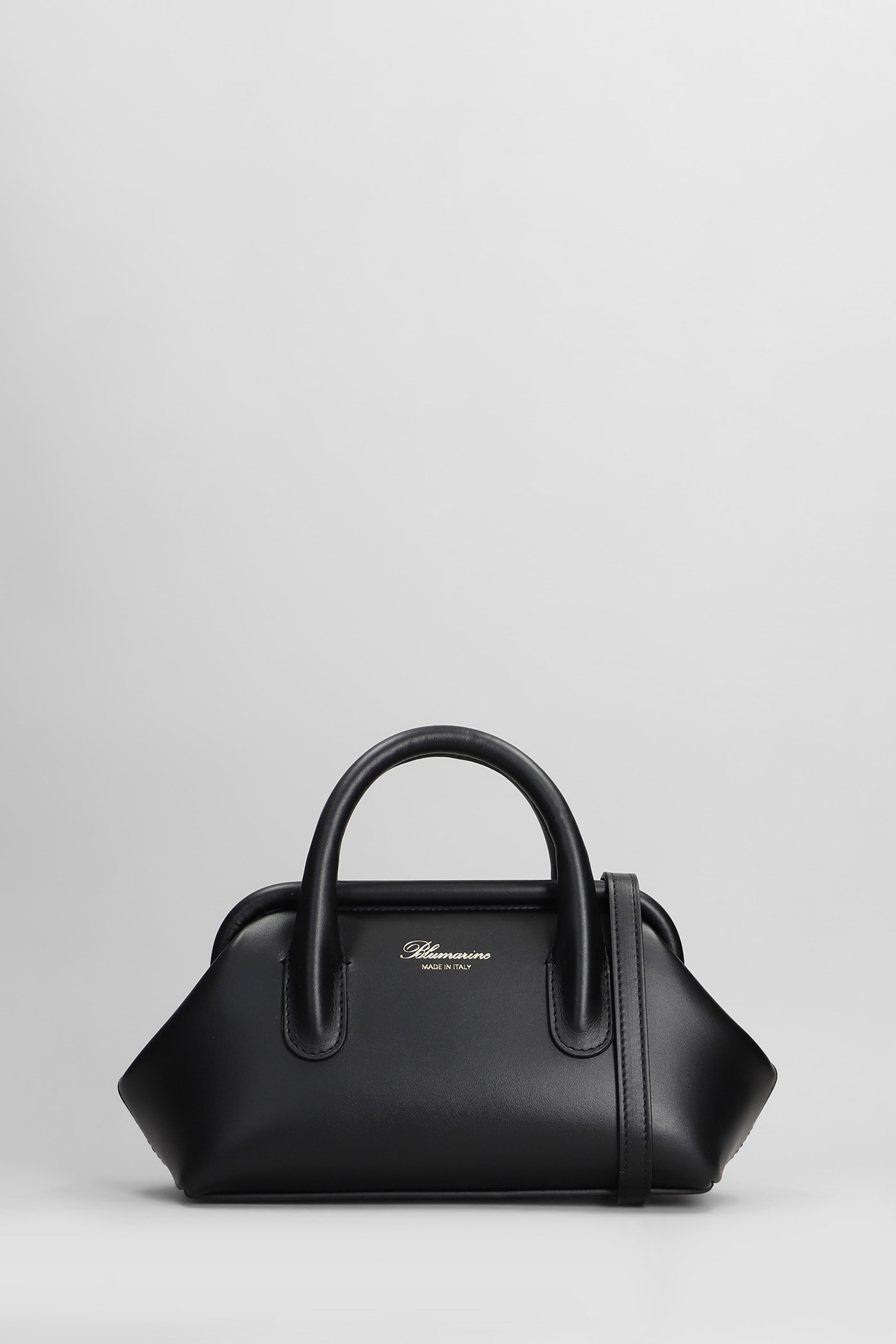 Shoulder Bag In Black Leather