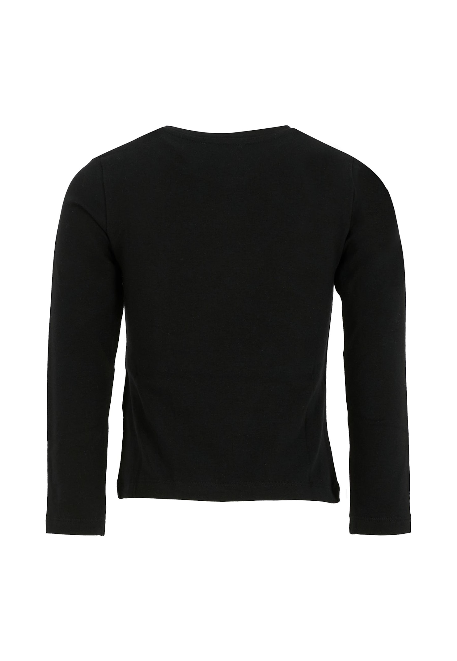 Moschino Black T-shirt For Girl With Teddy Bear In Black