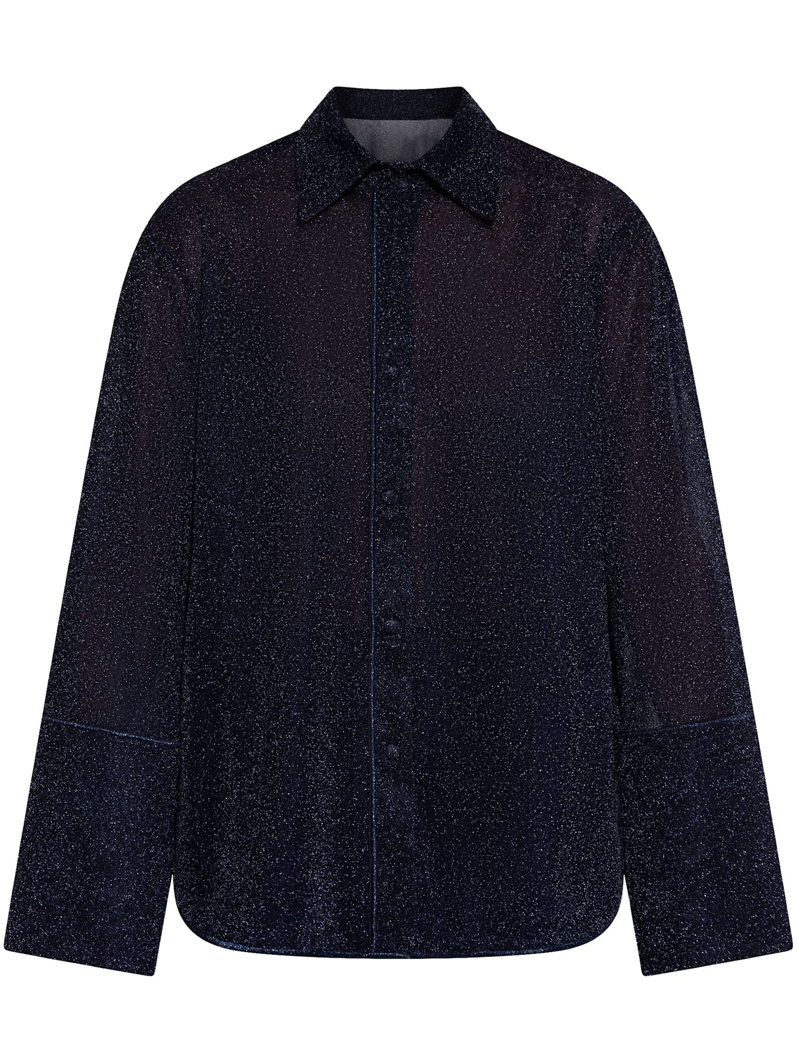 Lumiere Lurex Sleeves Shirt