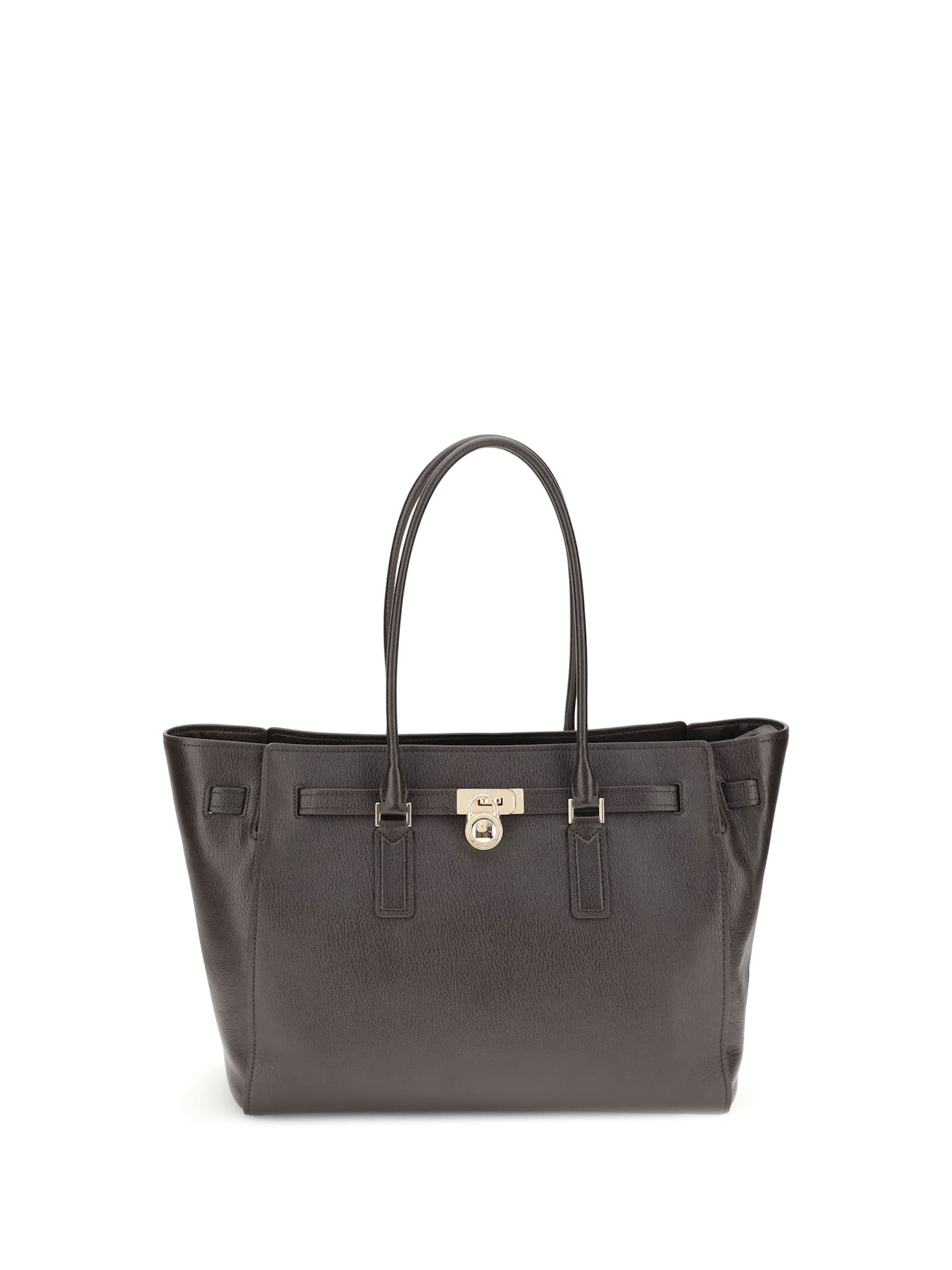 Michael Kors Hamilton Moderne Large Tote Bag In Brown