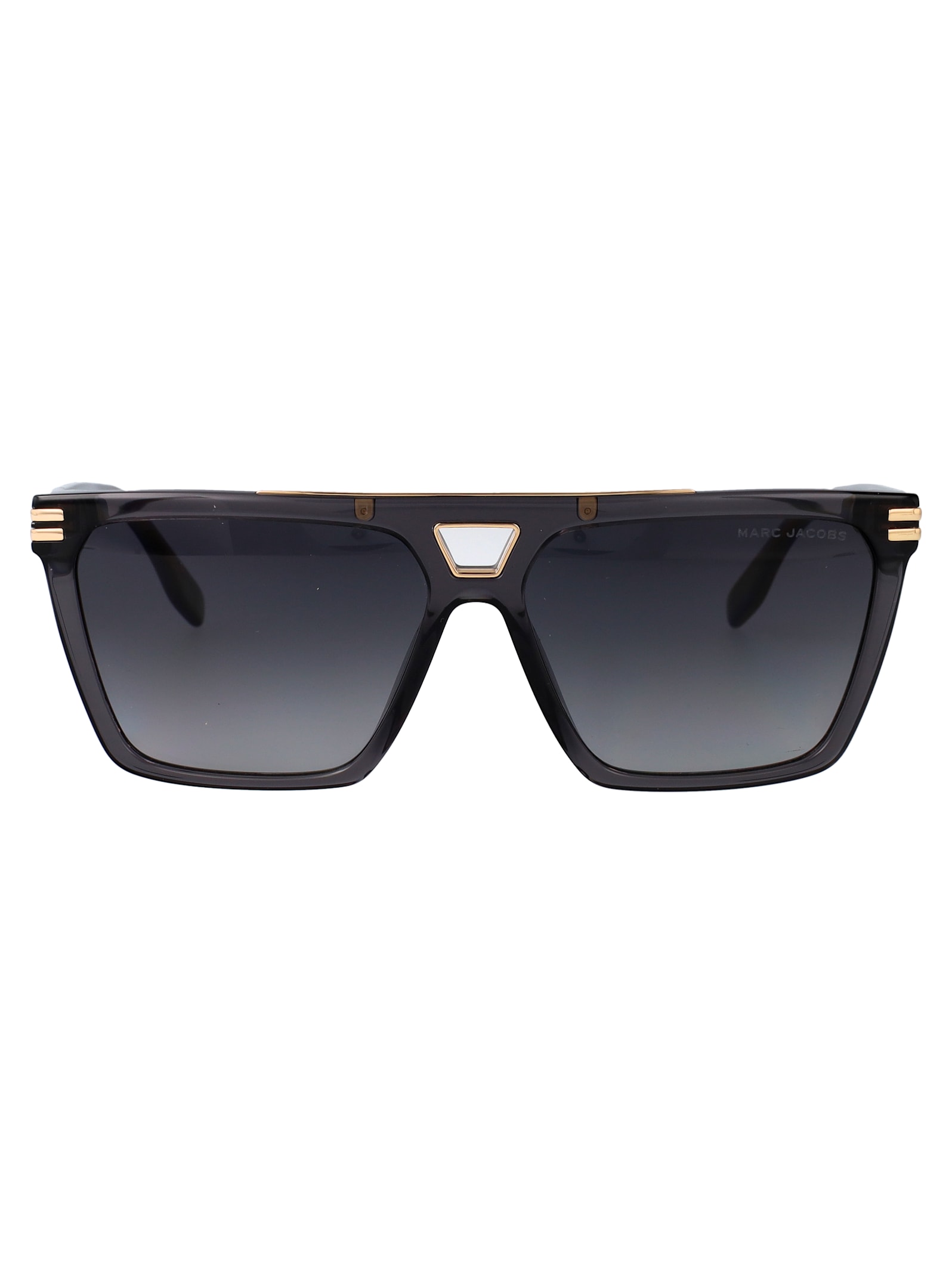 Marc Jacobs Geometric Sunglasses In Black