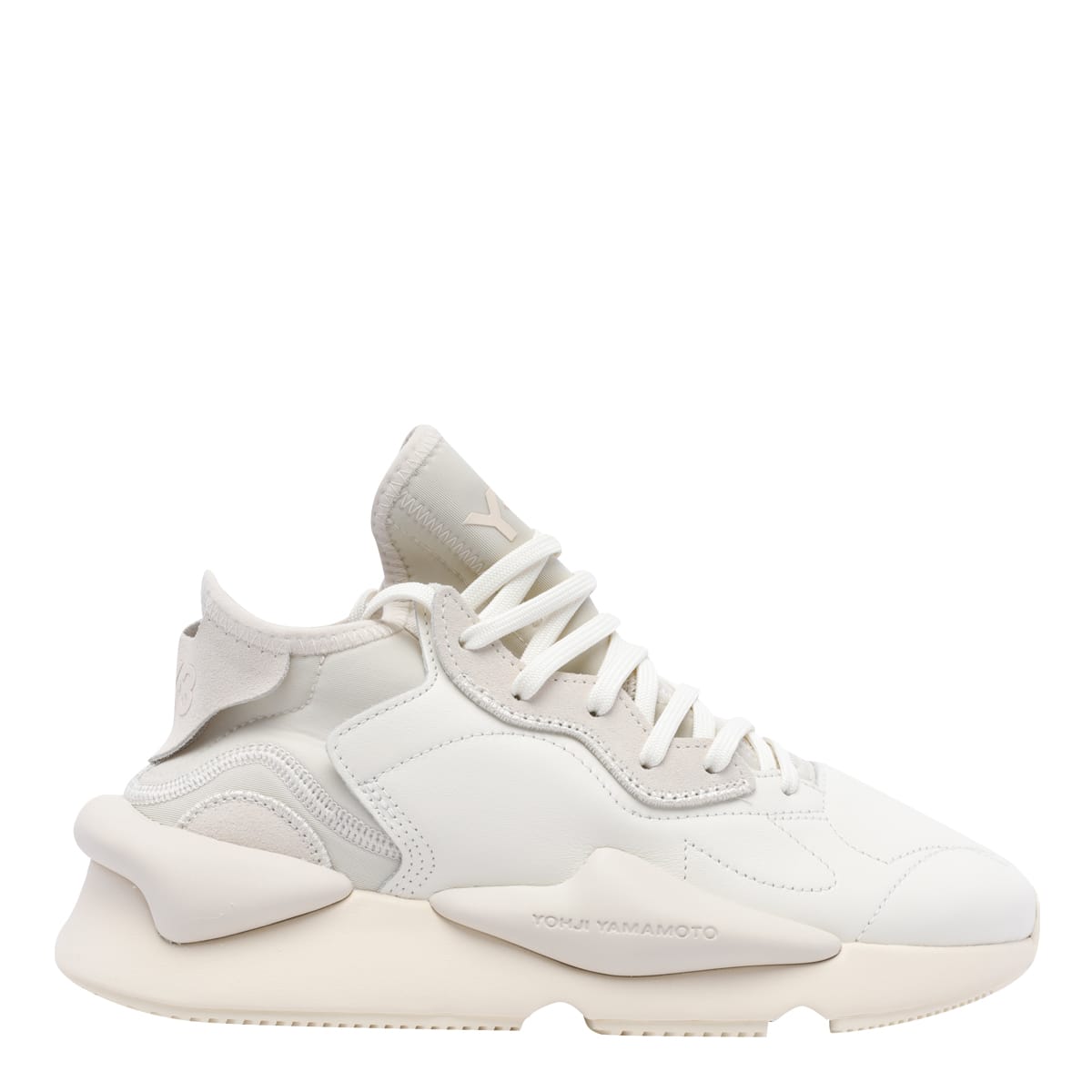 Shop Y-3 Kaiwa Sneakers In White