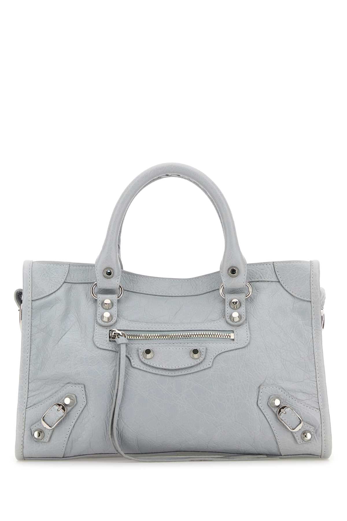 【関税&送料込】Balenciaga Ice Leather Small Le City Handbag Balenciaga Ice Leather Small Le City Handbag In Gray | ModeSens