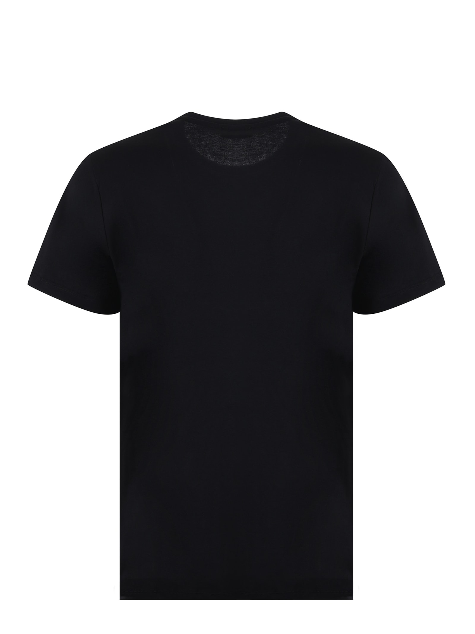 Shop Dondup Cotton T-shirt In Nero