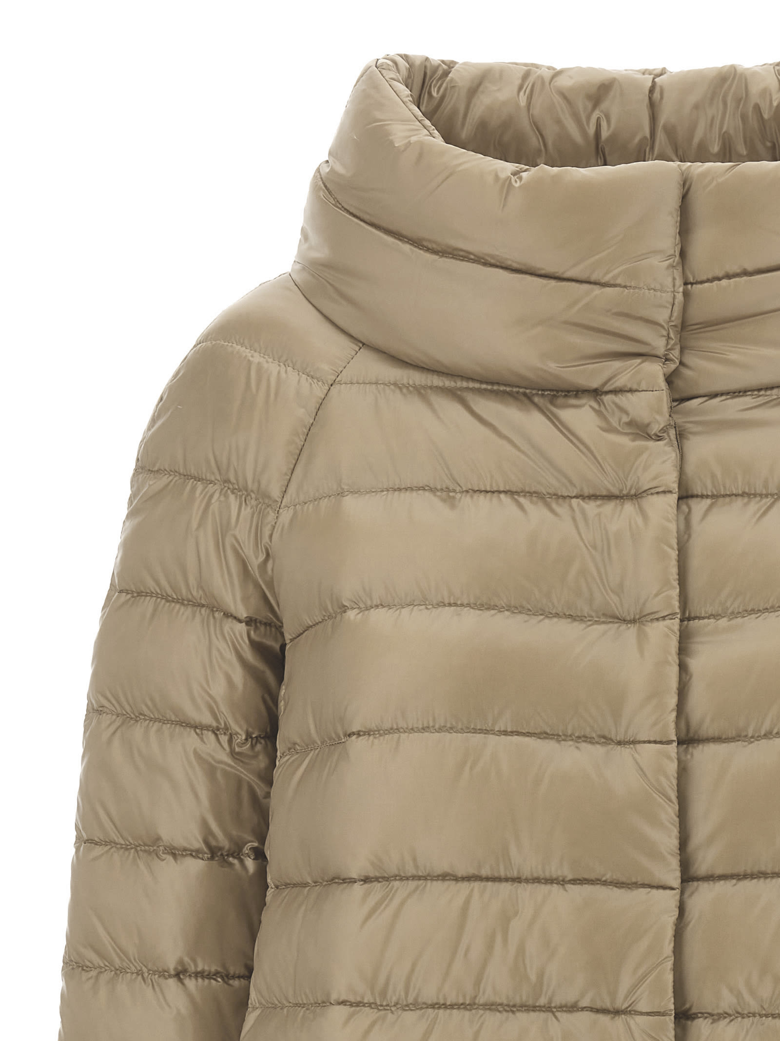 Herno Sofia Down Jacket In Neutral