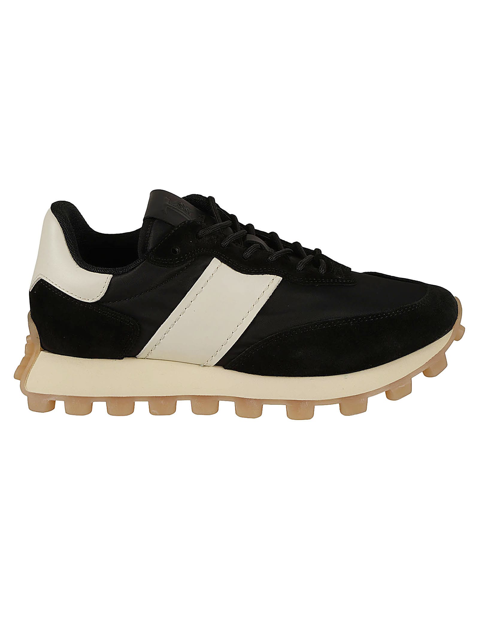 Shop Tod's 25k Running Sneakers In Black