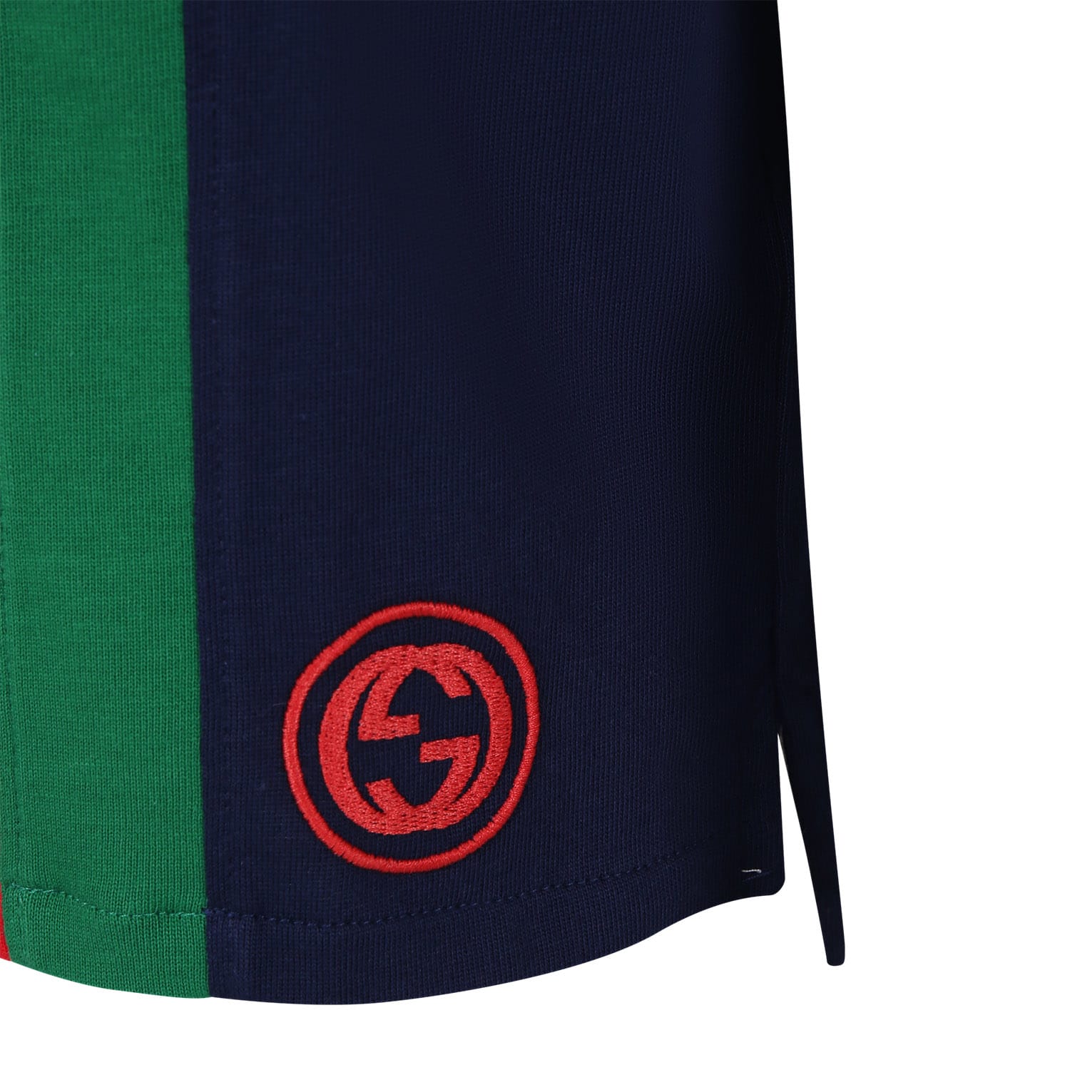 Shop Gucci Multicolor Polo Shirt For Boy With Logo