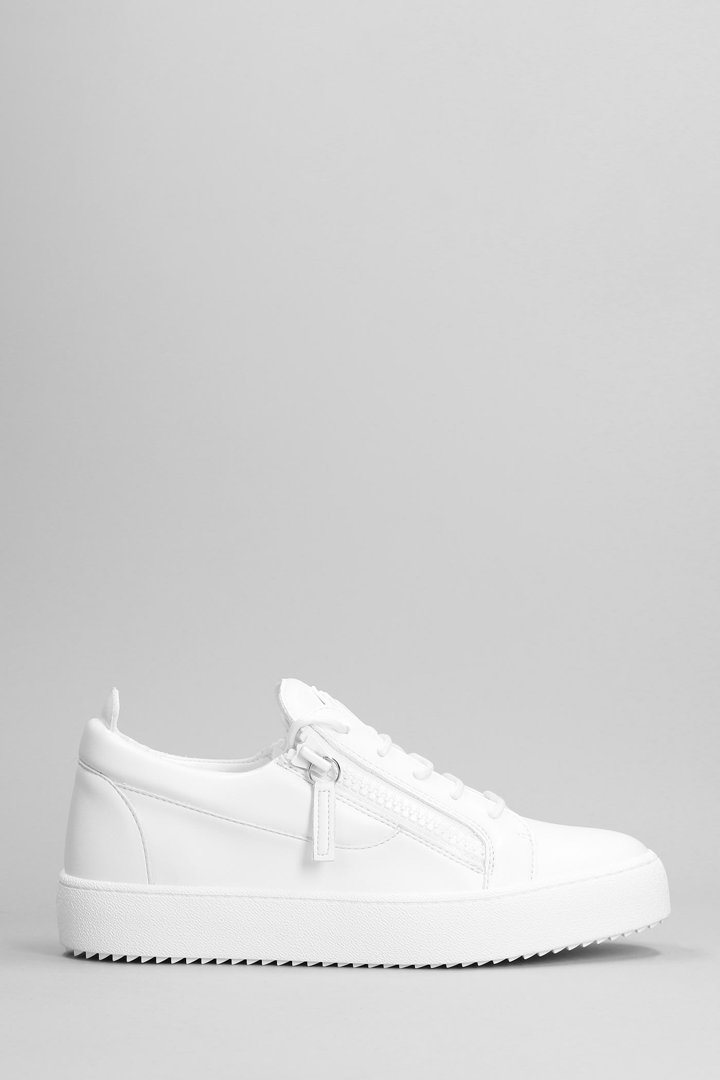 Giuseppe Zanotti Frankie Sneakers In White Leather