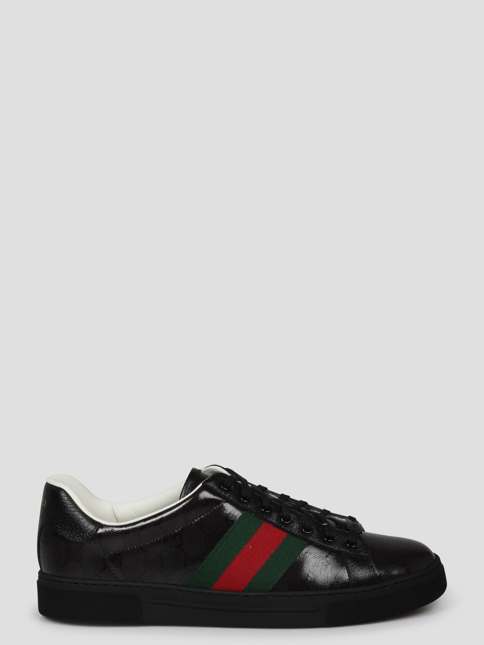 GUCCI ACE GG CRYSTAL CANVAS SNEAKER