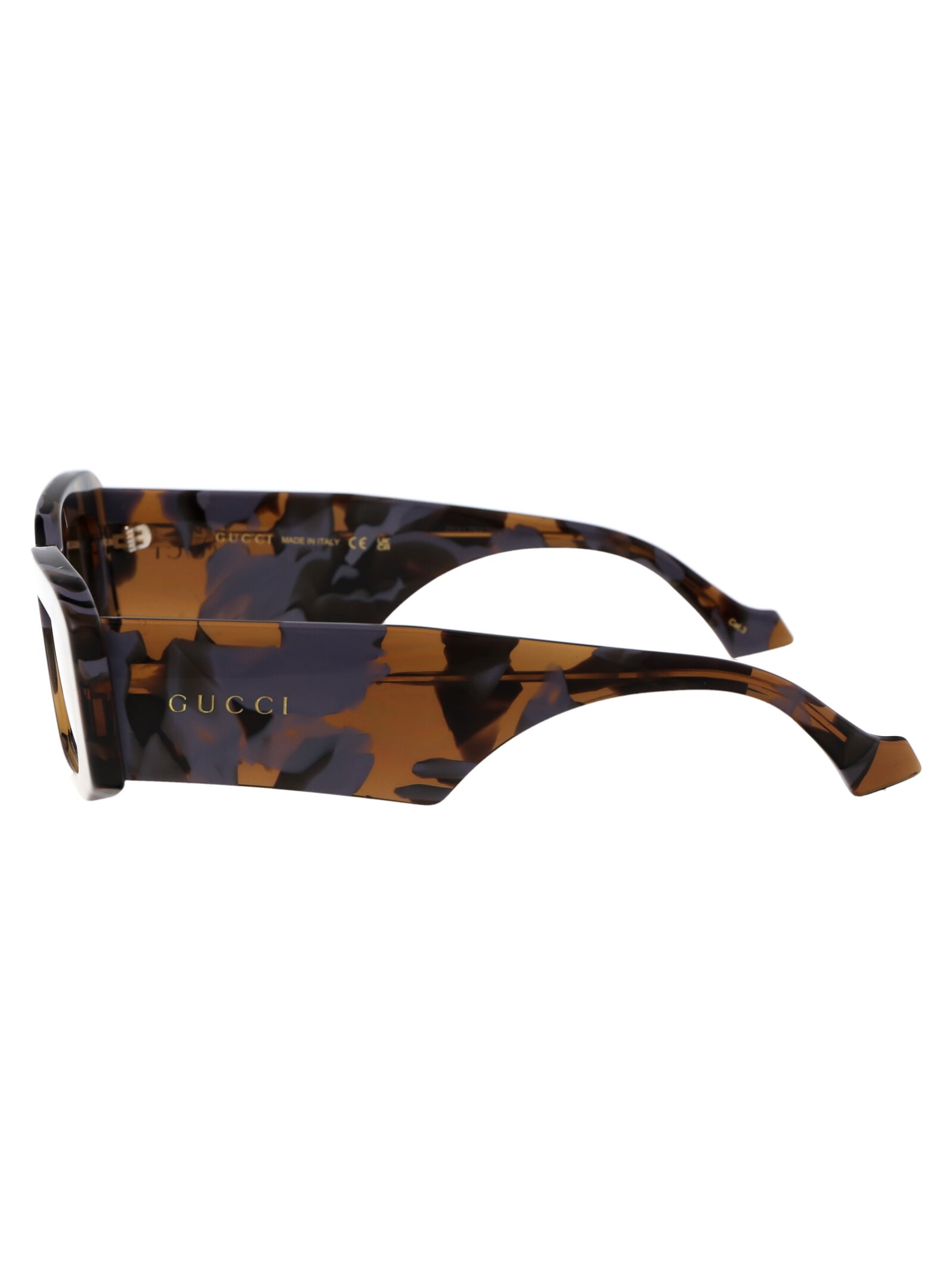 Shop Gucci Gg1426s Sunglasses In 003 Havana Havana Brown