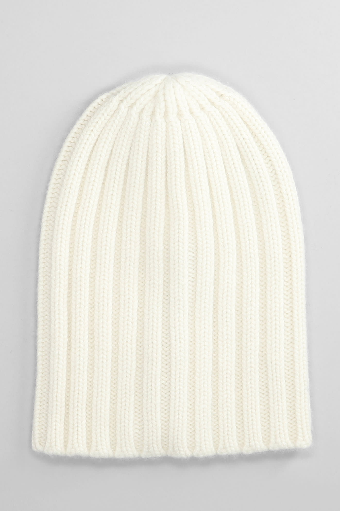 Hats In White Cashmere