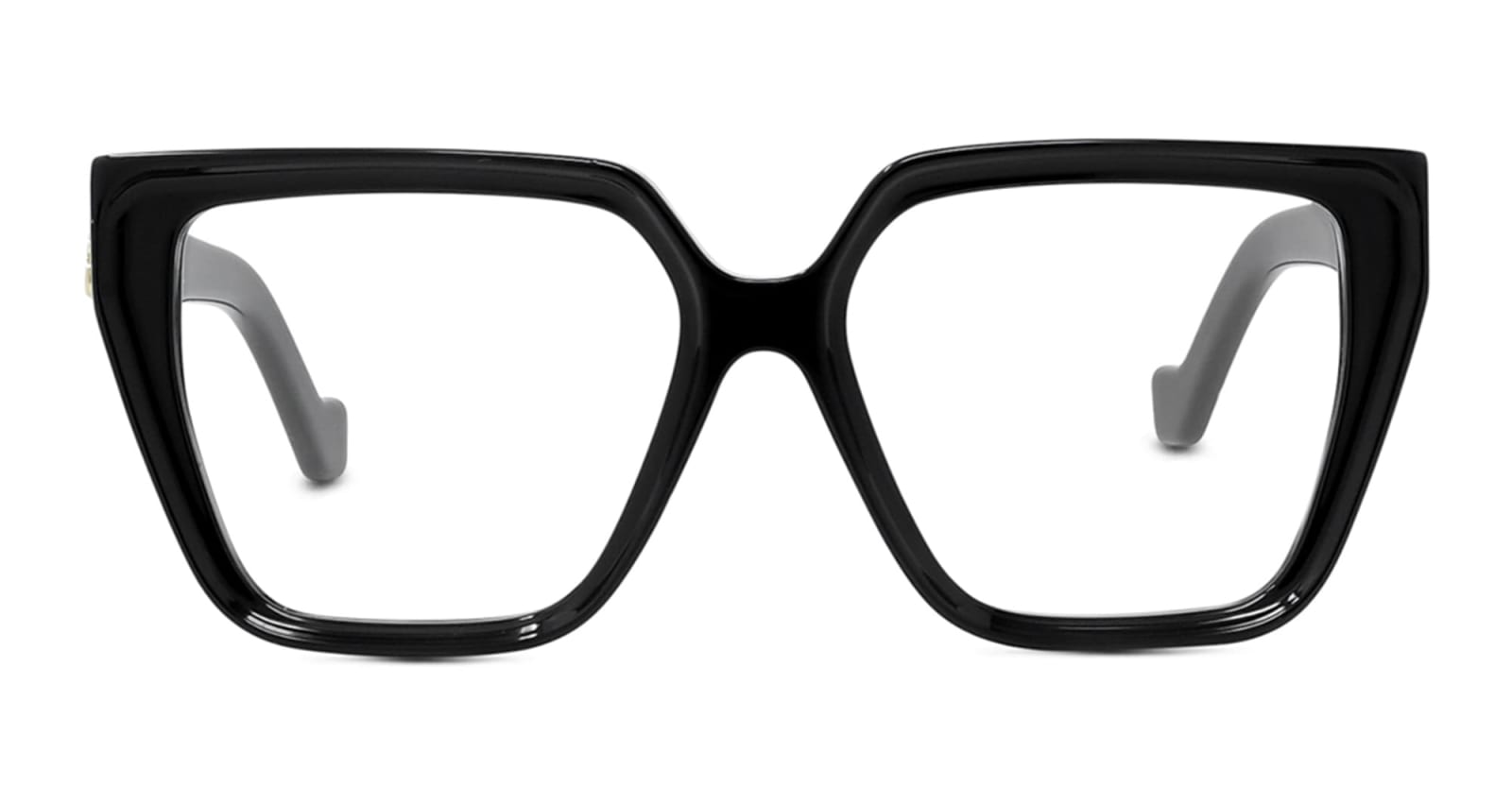 Shop Loewe Lw50042i - Shiny Black Rx Glasses In Black Shine