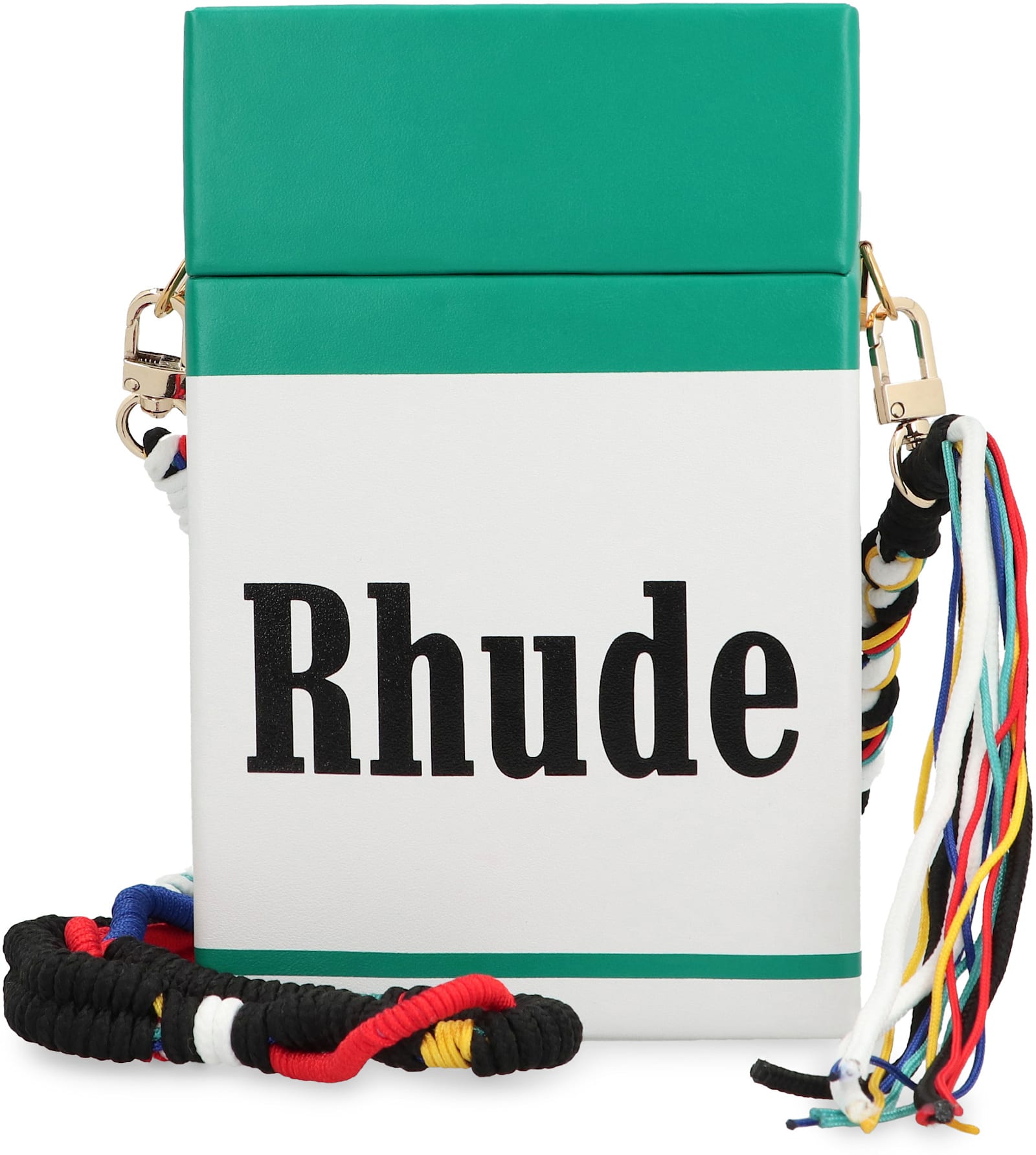 Rhude Cig Crossbody Bag In Green