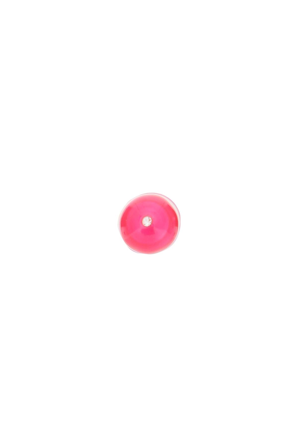 Shop Panconesi Hybrid Earring In Cherry Pink (fuchsia)