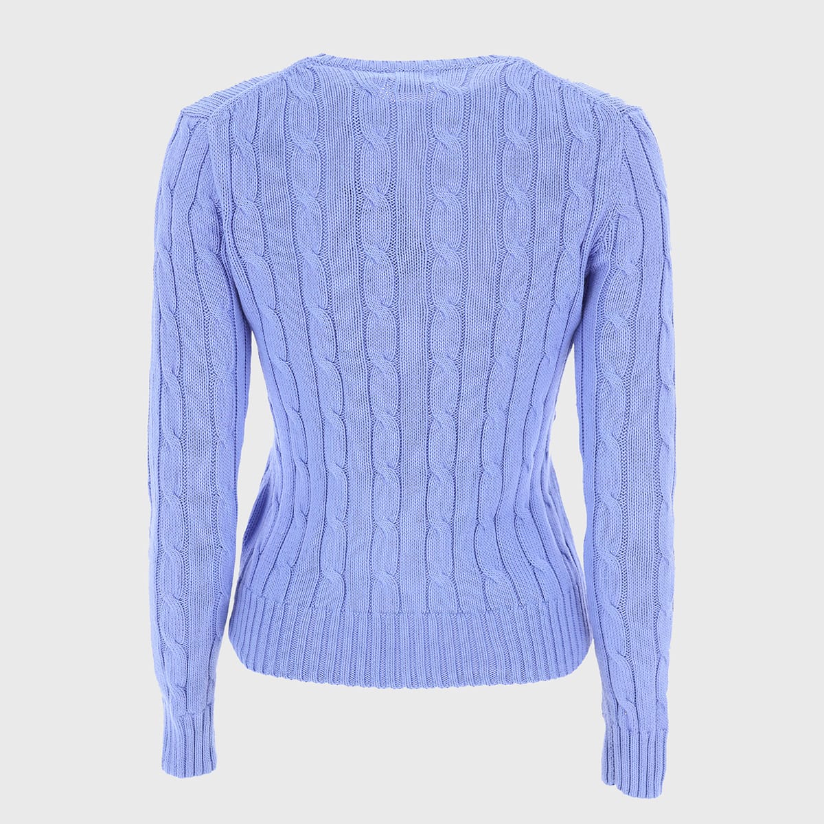 Ralph Lauren Blue Cotton Knitwear In Blue