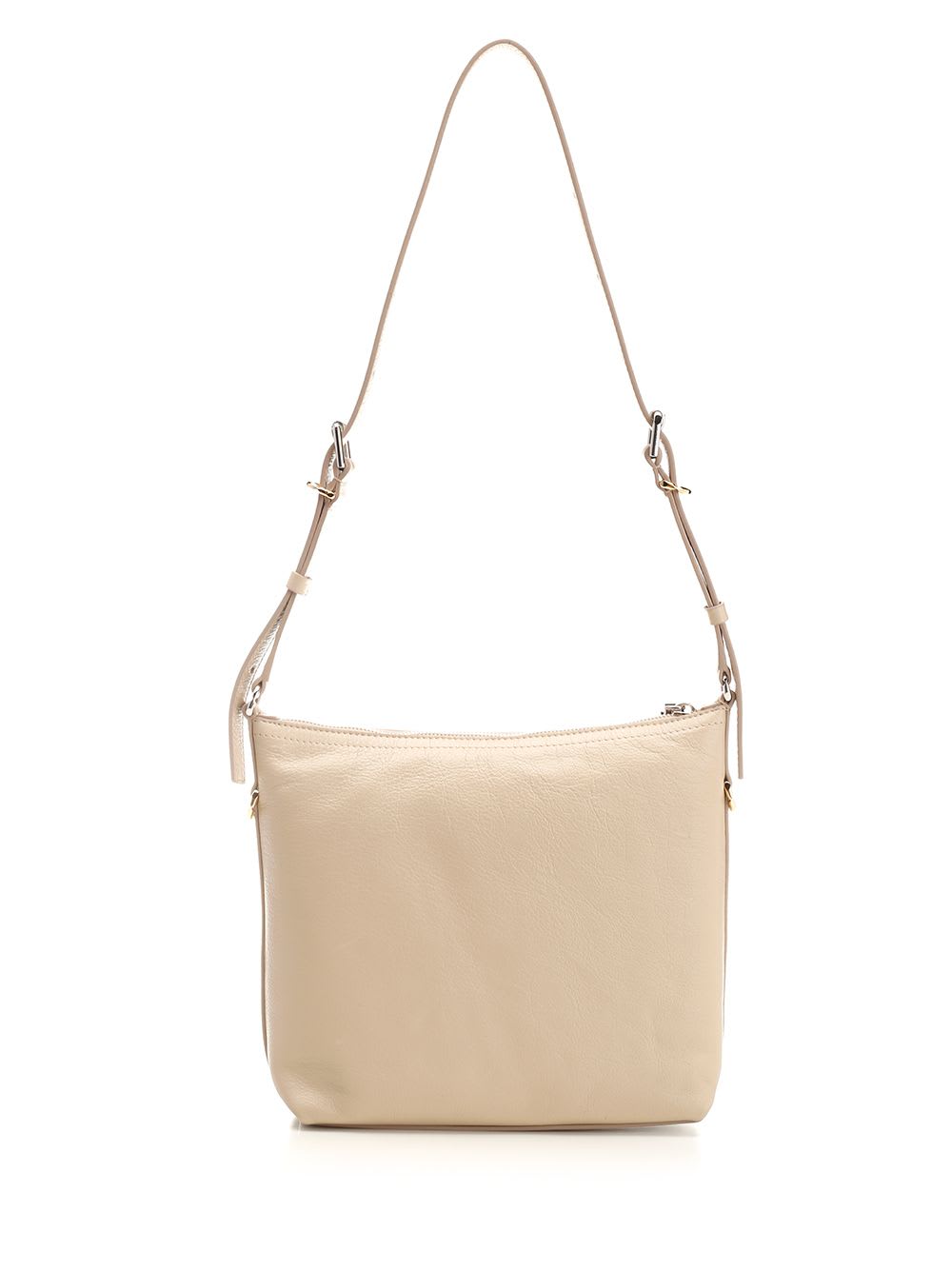 Shop Givenchy Voyou Small Shoulder Bag In Beige