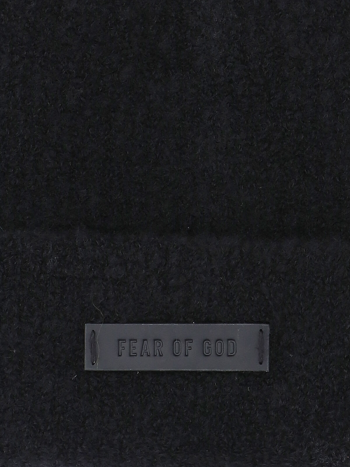 Fear Of God Merino Wool Blend Beanie In Black