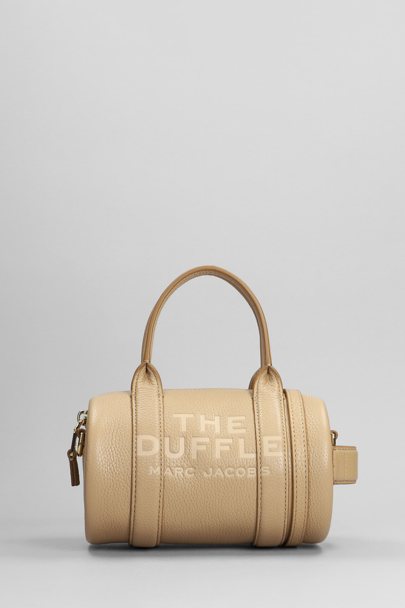 Shop Marc Jacobs Shoulder Bag In Camel Leather