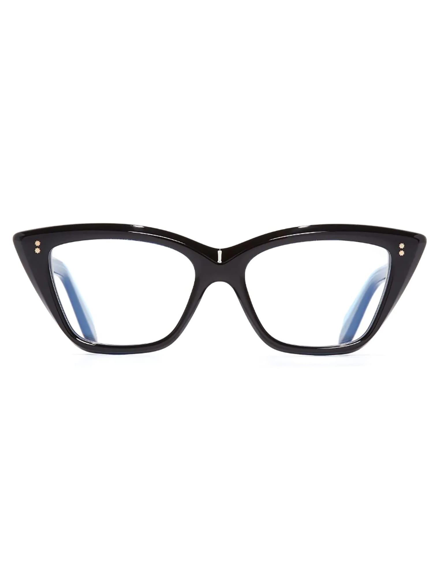 Shop Cutler And Gross 9241 Eyewear In Blue On Black