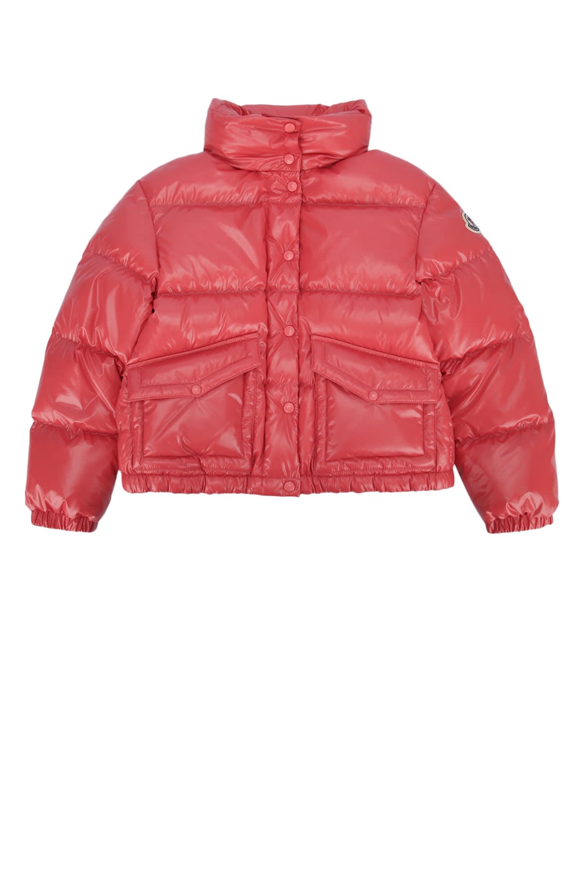 Moncler Enfant Puivert Down Jacket In Red