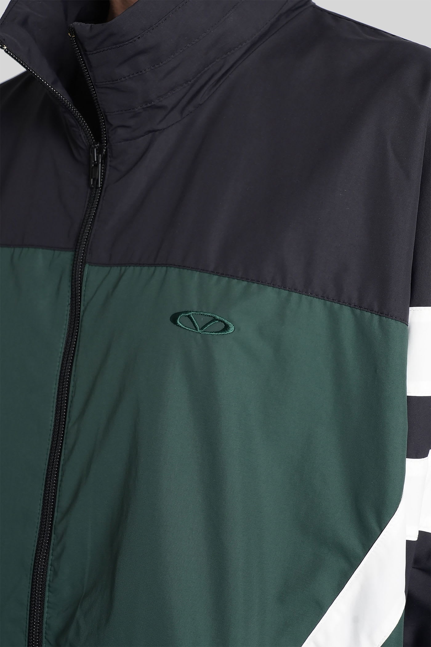 Vetements Sweatshirt In Green Nylon In Green