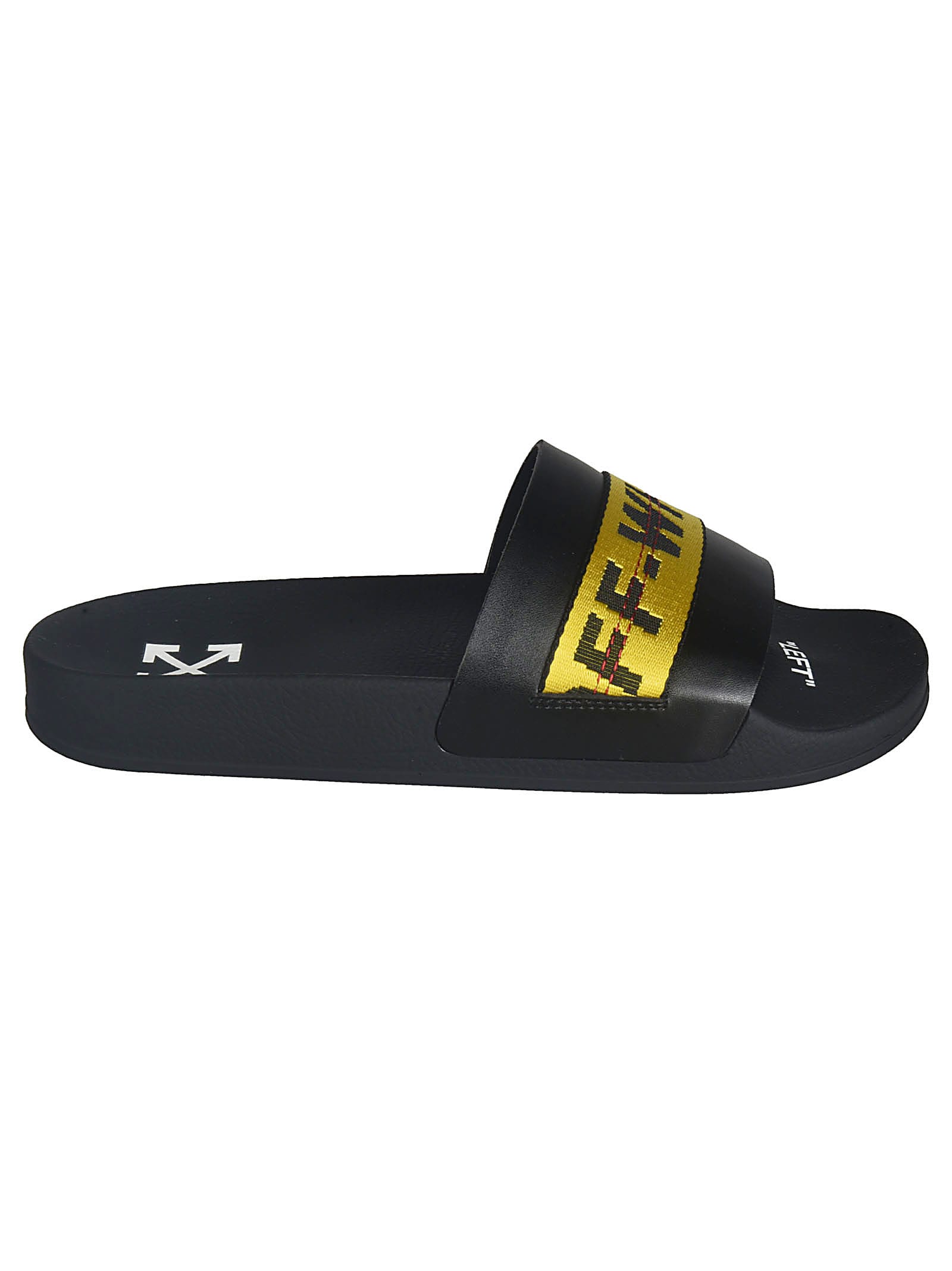 off white shoes black and yellow