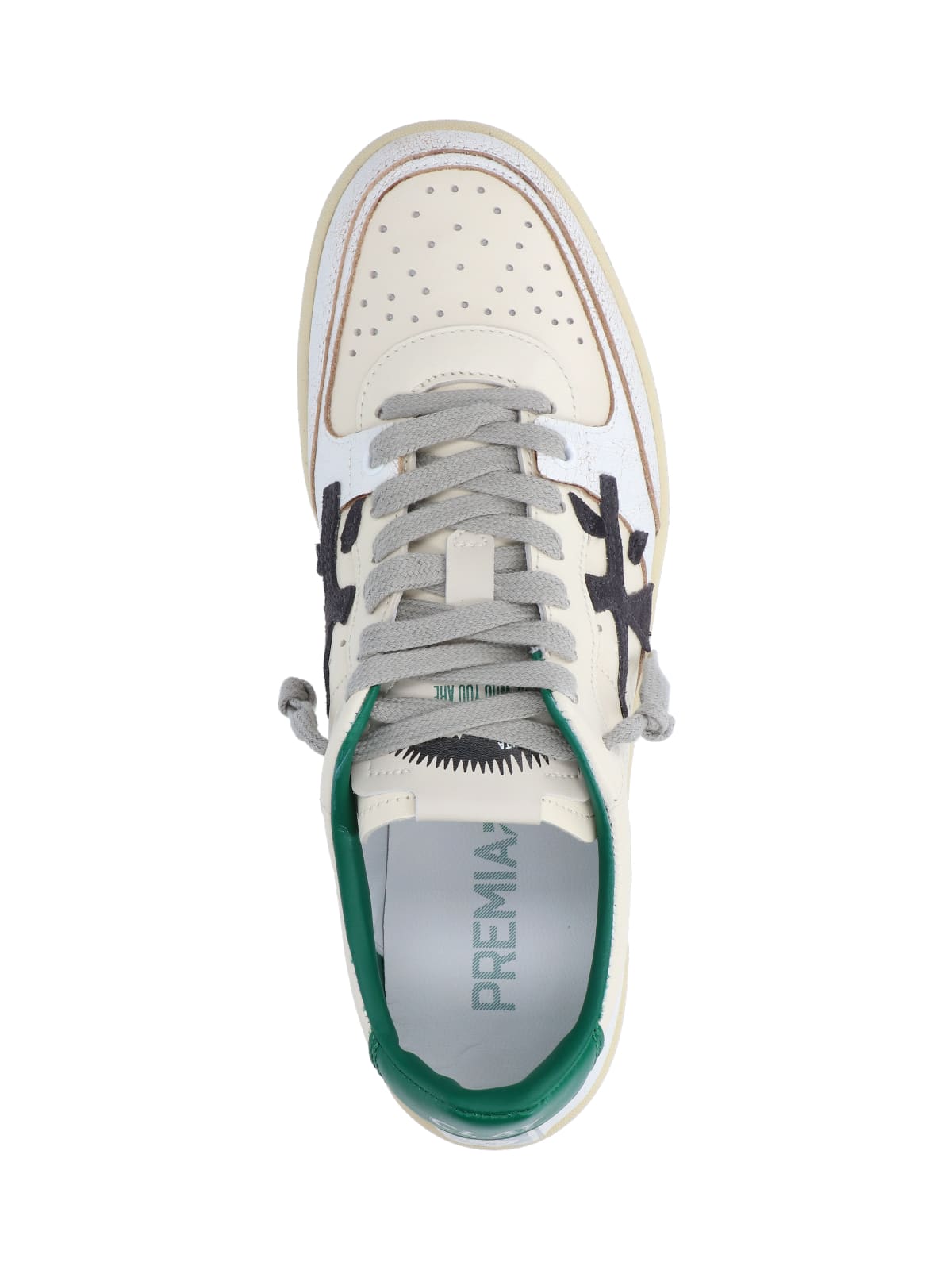 Shop Premiata Bsktclay Bskt Clay 6778 Sneakers In Green