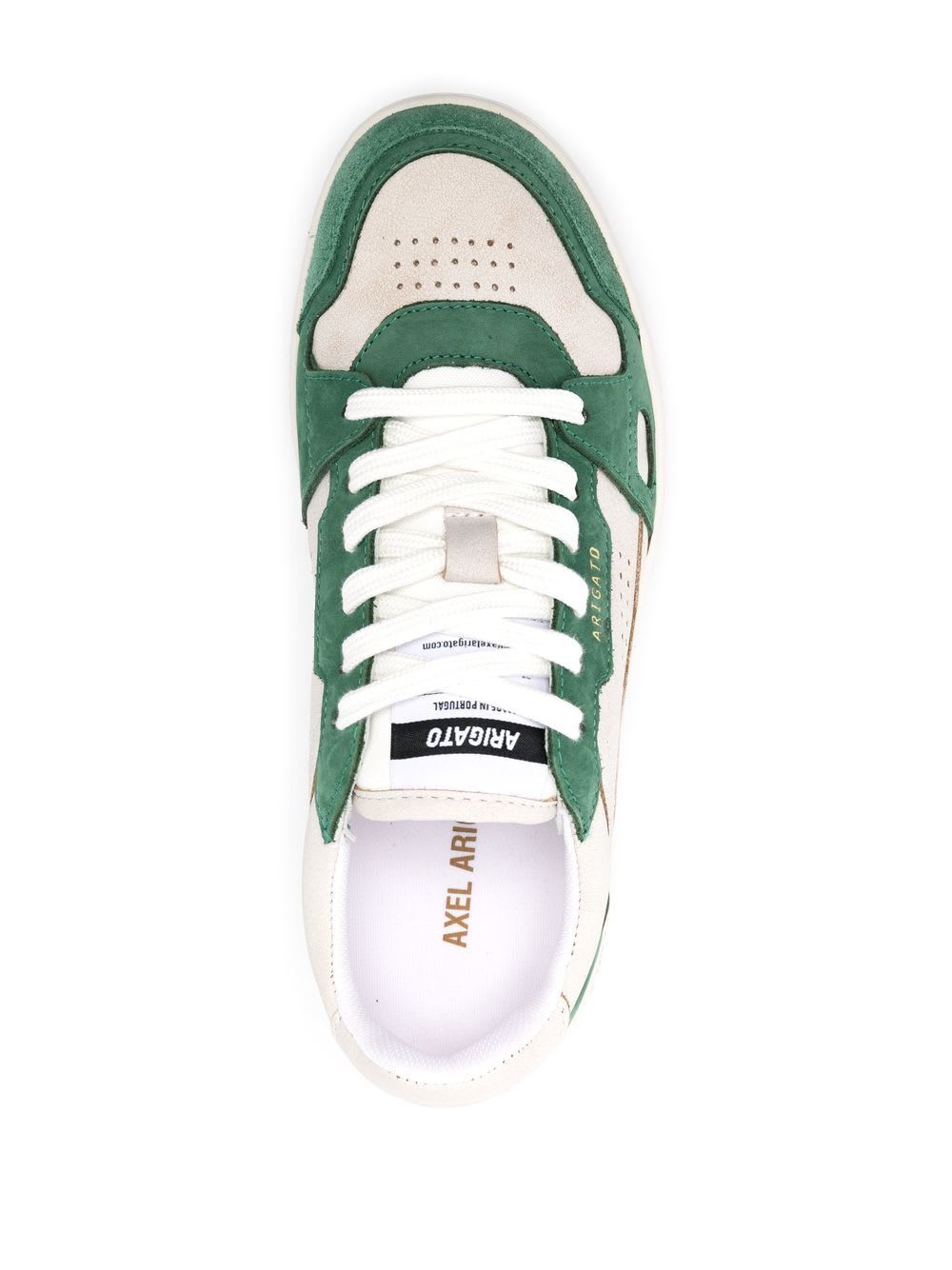 Shop Axel Arigato Dice Lo Sneaker In White Green